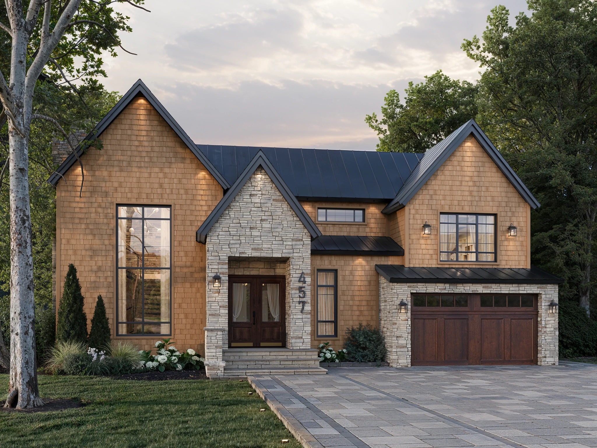 Shingle - Maple Wood Shingle visualization by St-Laurent