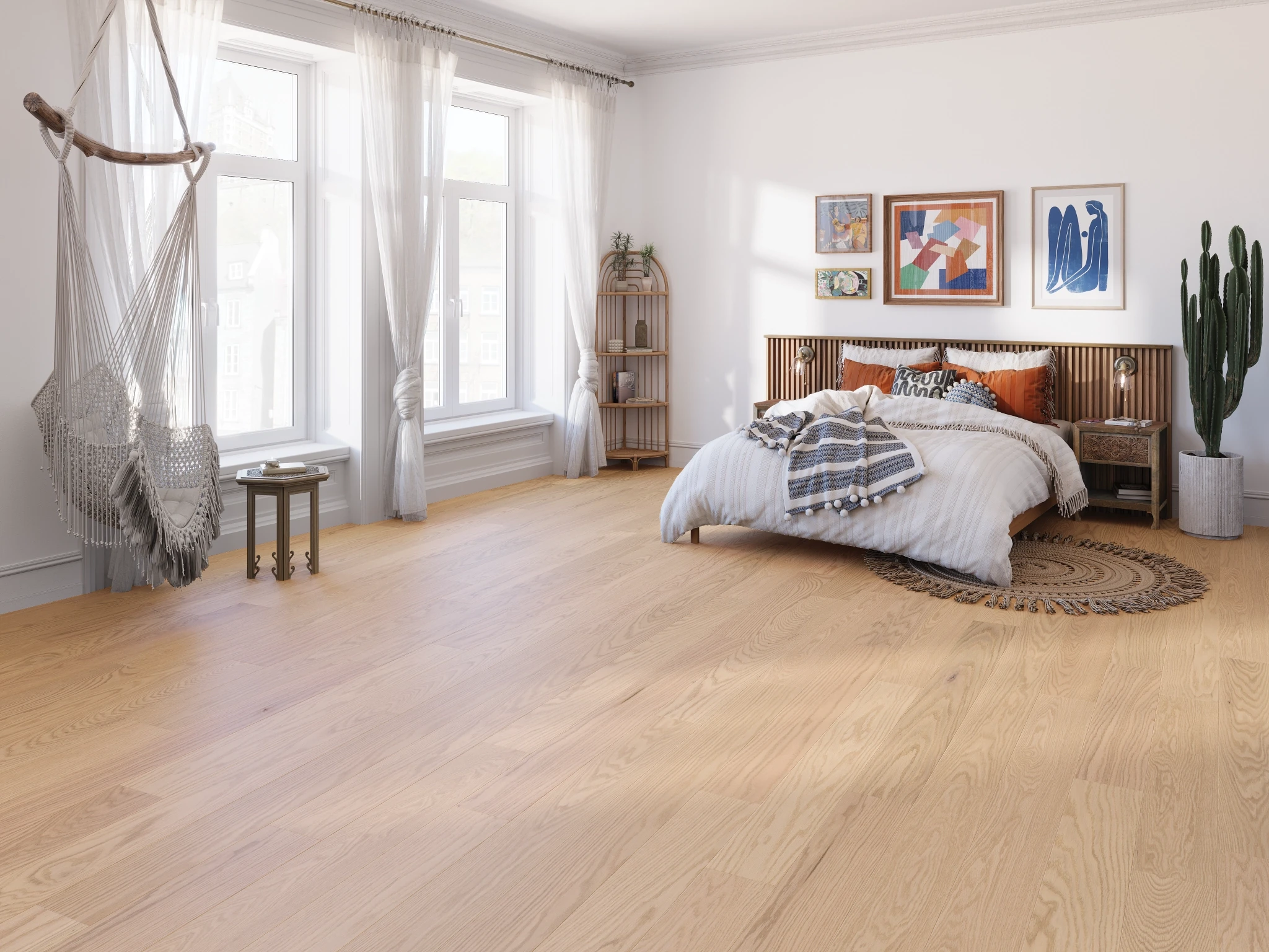 Visualisation de Chêne Divine Select Brossé Matte Revêtement de sol par Alexandra Hardwood Flooring