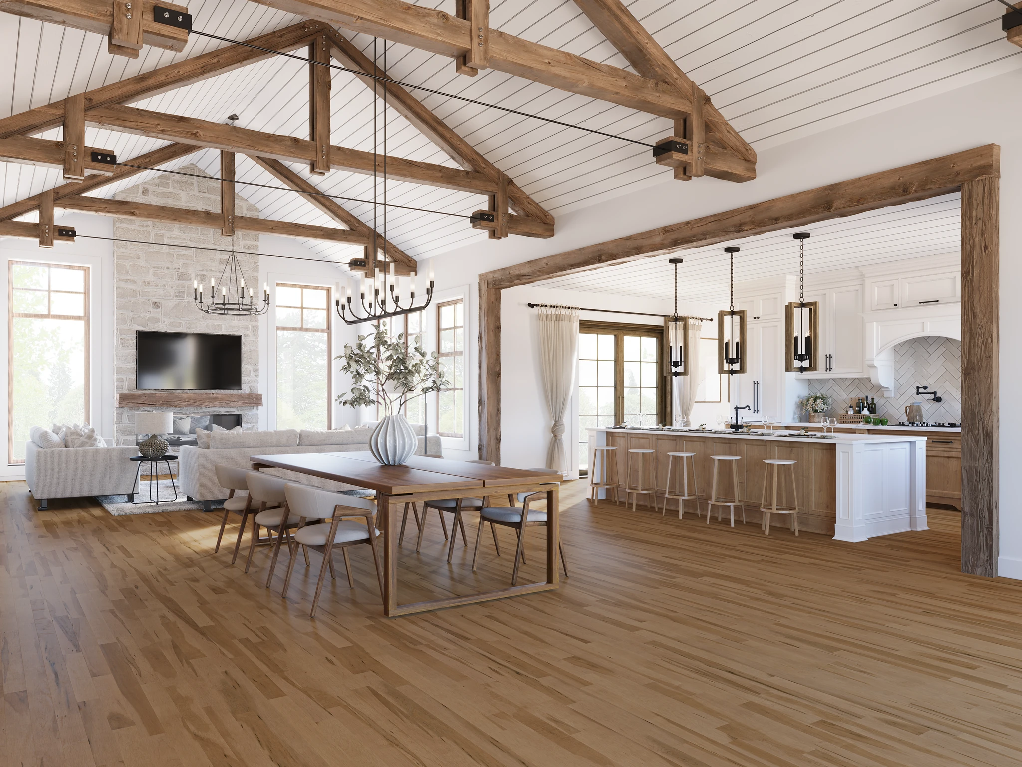 Maple Terra Variation Wood Floor Indoor Flooring visualization by Preverco