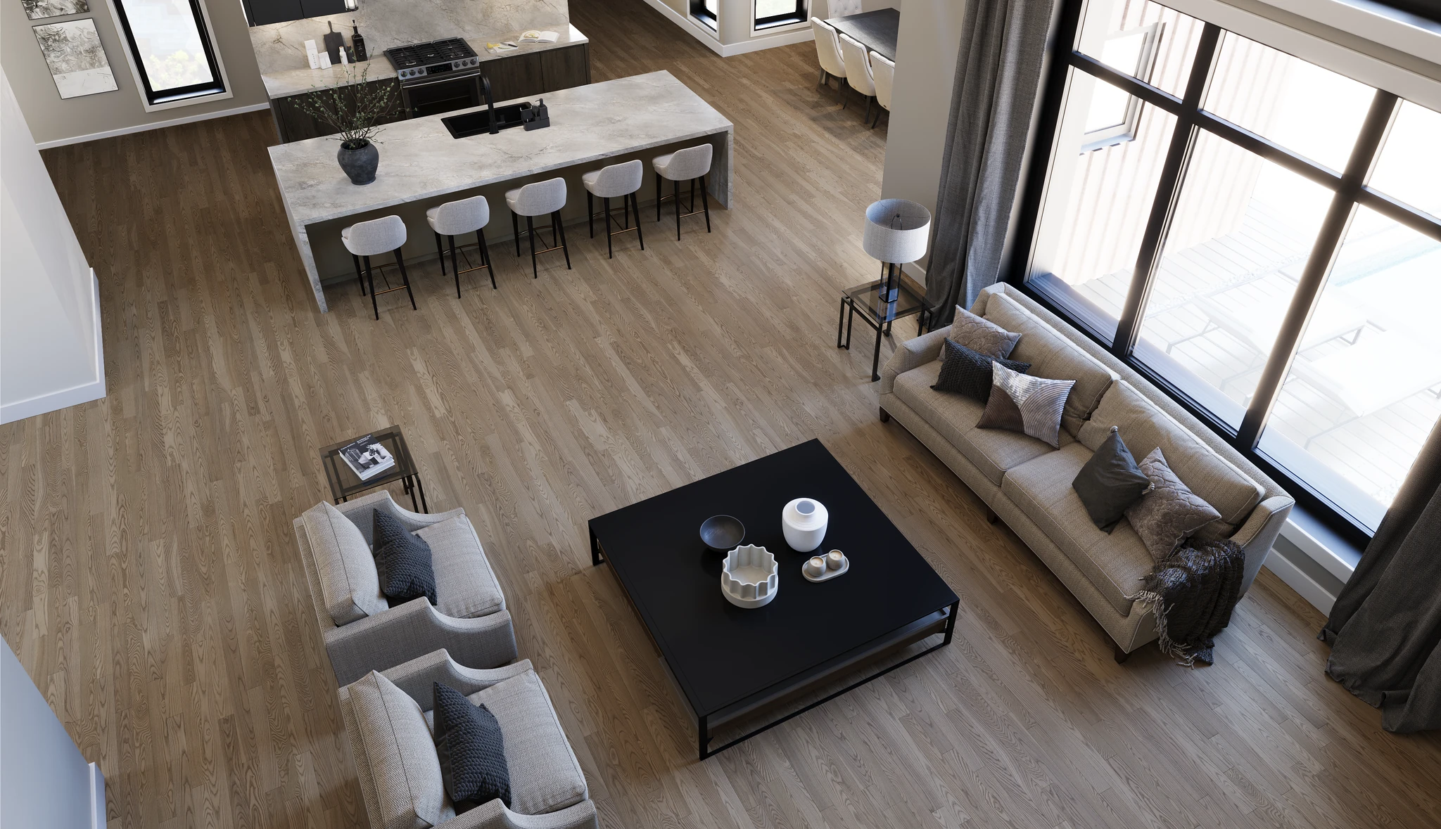 Ash Arizona Nuance Wood Floor Flooring visualization by Preverco