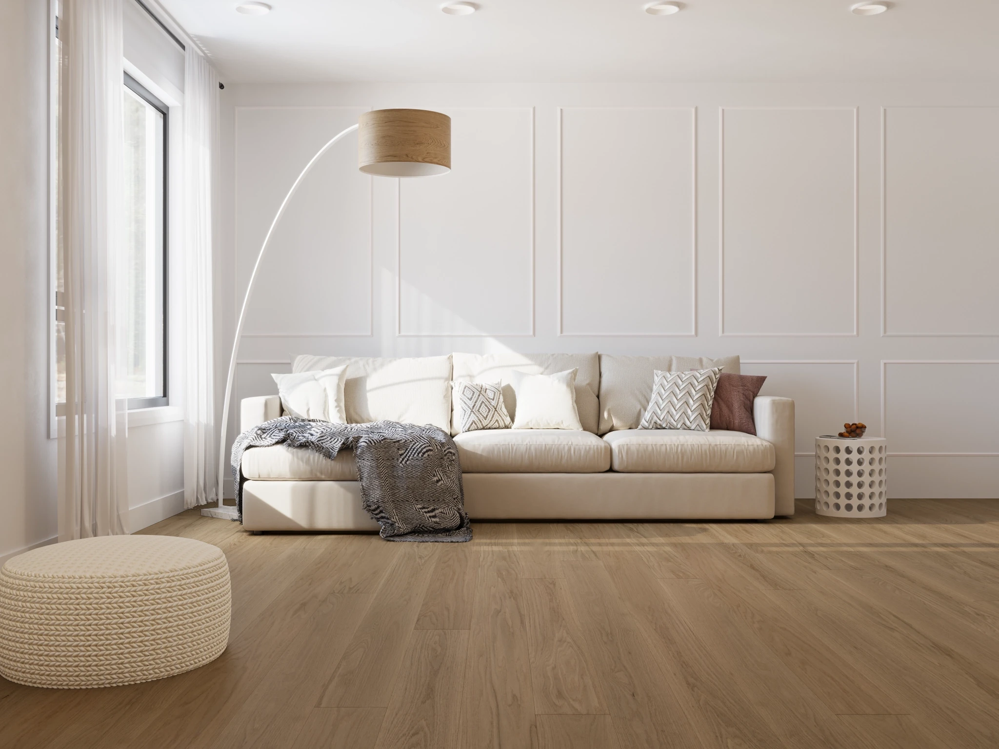 White Oak Marbella Nuance Wood Floor Flooring visualization by Preverco