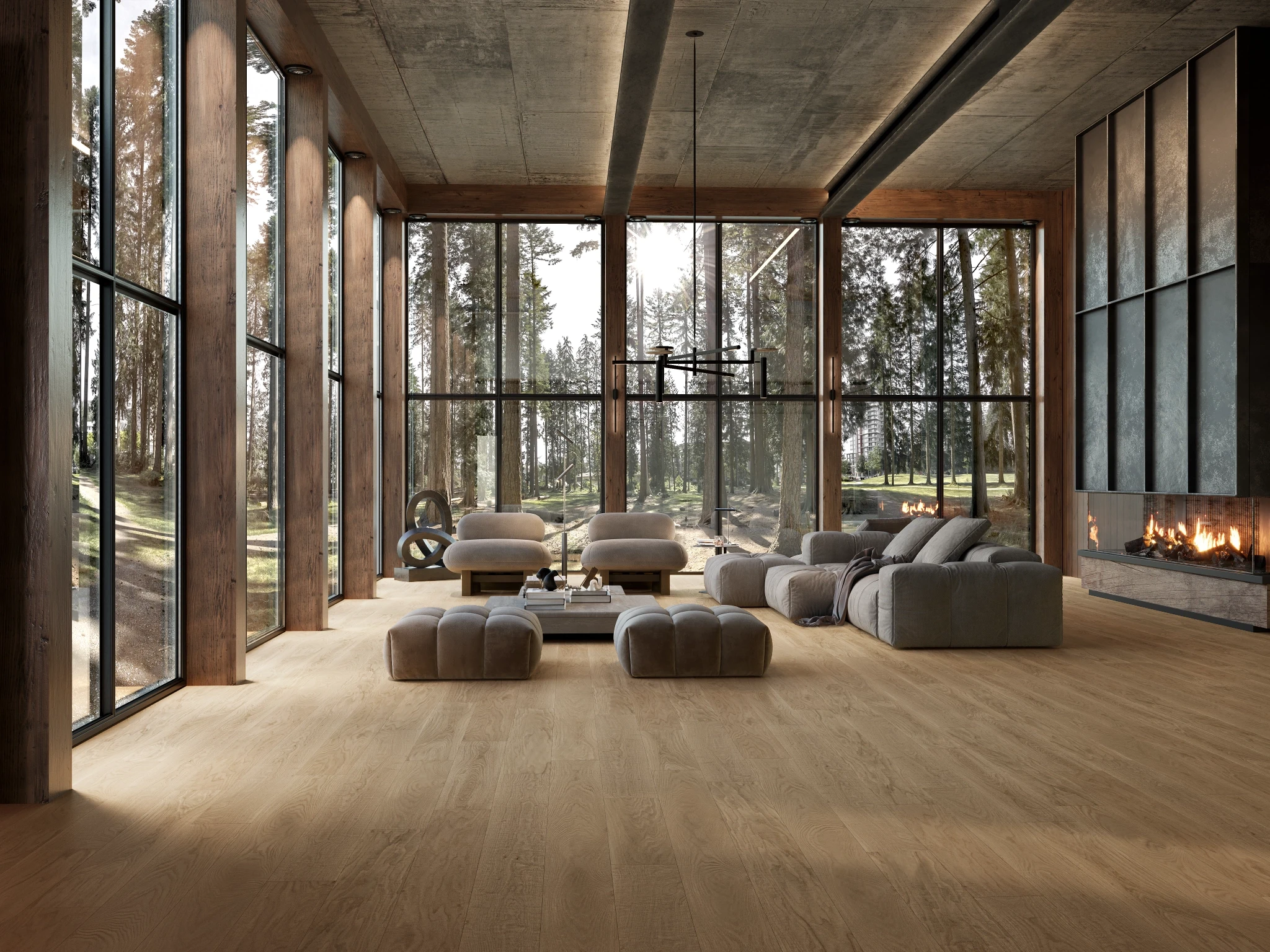 White Oak Marbella Nuance Wood Floor Flooring visualization by Preverco