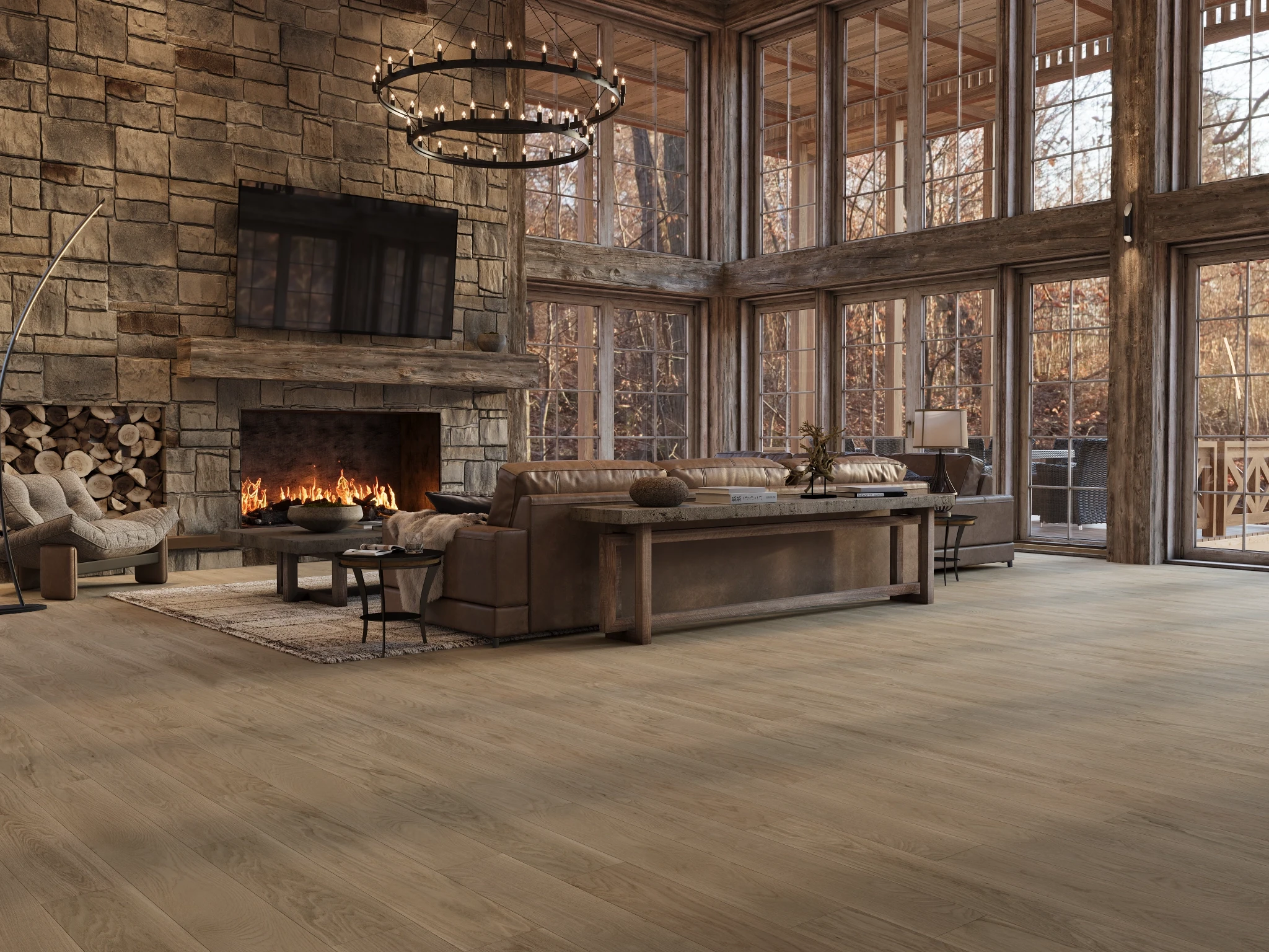 White Oak Marbella Nuance Wood Floor Flooring visualization by Preverco