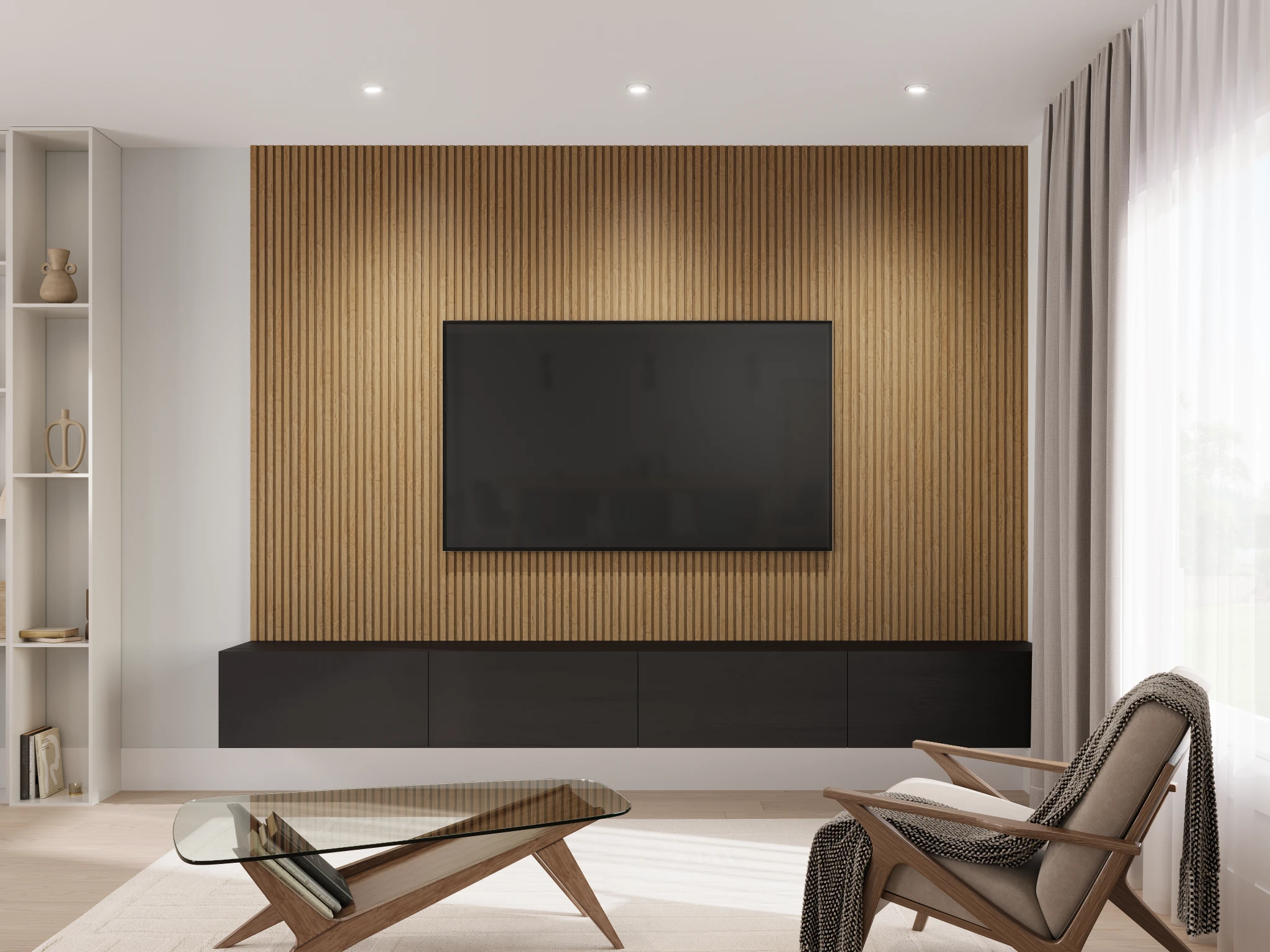 Wall Profile (profile 3771) Natural Touch Oak 397 Cabinets visualization by Sublime