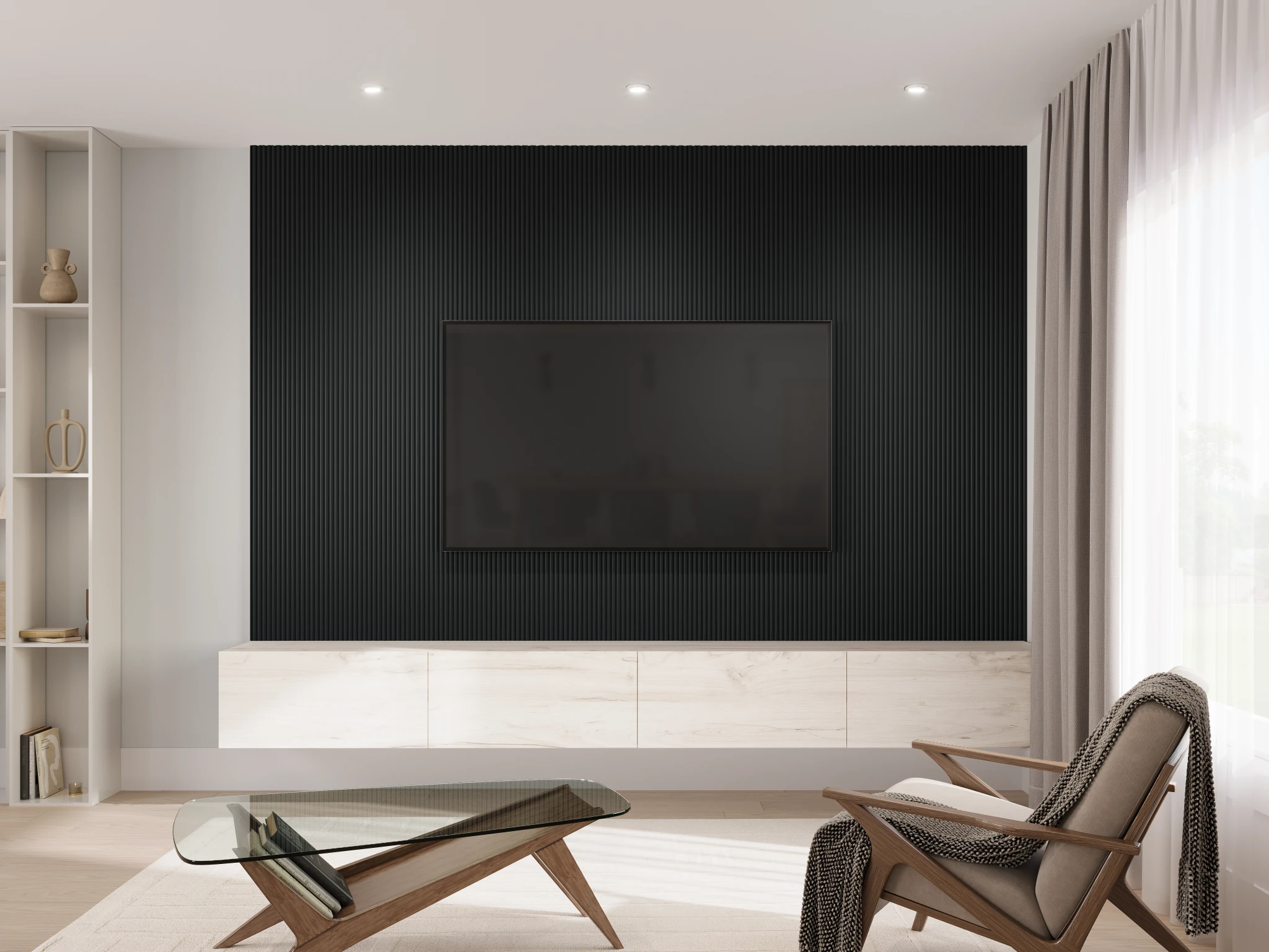 Wall Profile (profile 2200) Dolphin Grey 3023 Cabinets visualization by Sublime