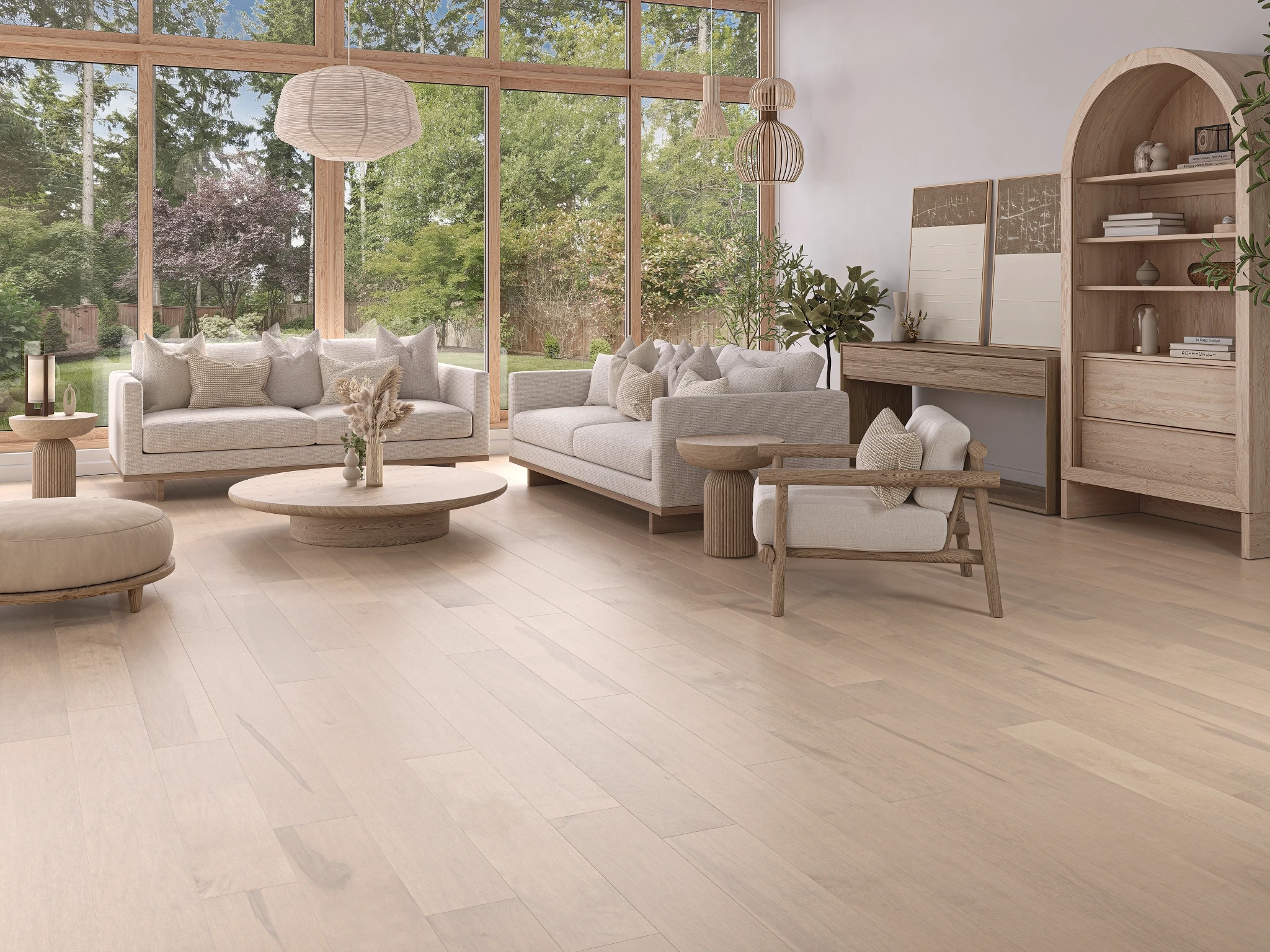 Visualisation de Érable Marble Select Lisse Satin Revêtement de sol par Alexandra Hardwood Flooring