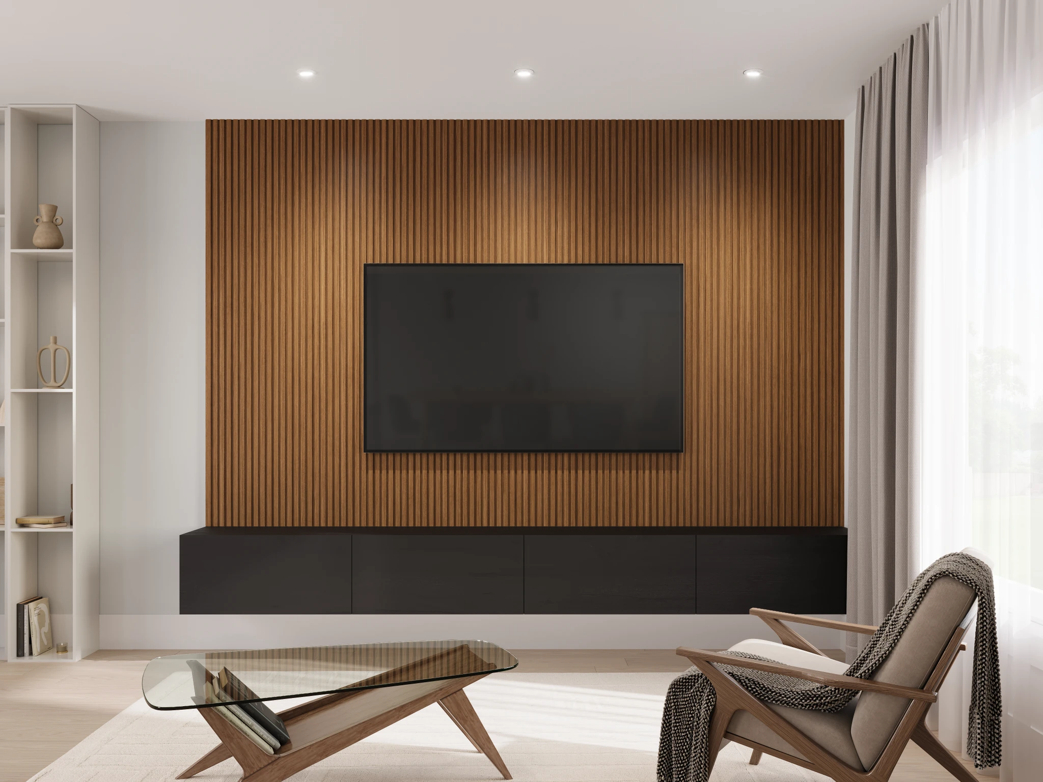 Wall Profile (profile 3771) Teak 248 Cabinets visualization by Sublime