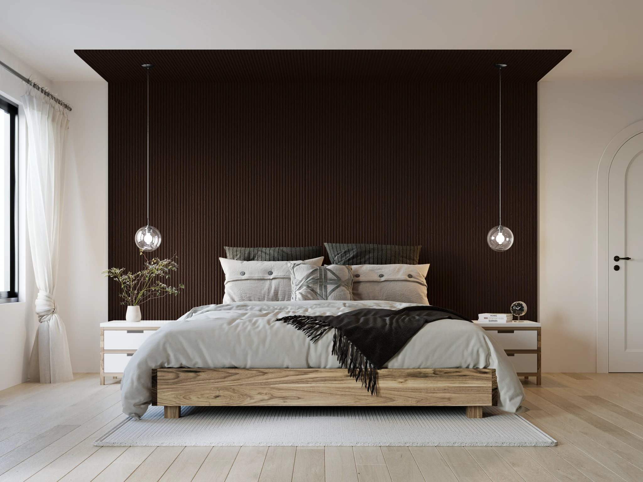 Wall Profile (profile 2200) Wenge 246 Cabinets visualization by Sublime