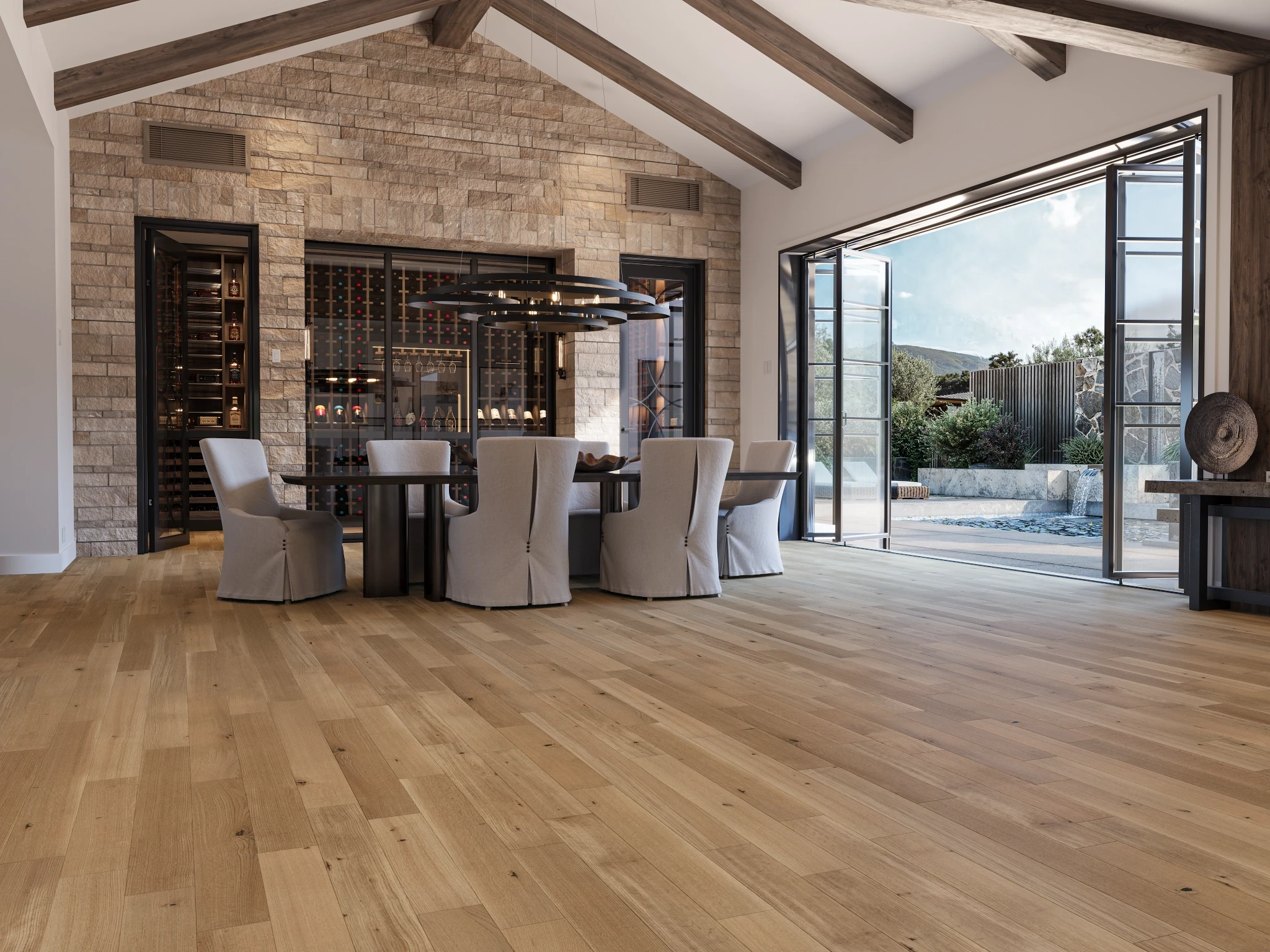White Oak Rift & Quarter Natural Variation With Knots Wood Floor Flooring visualization by Preverco