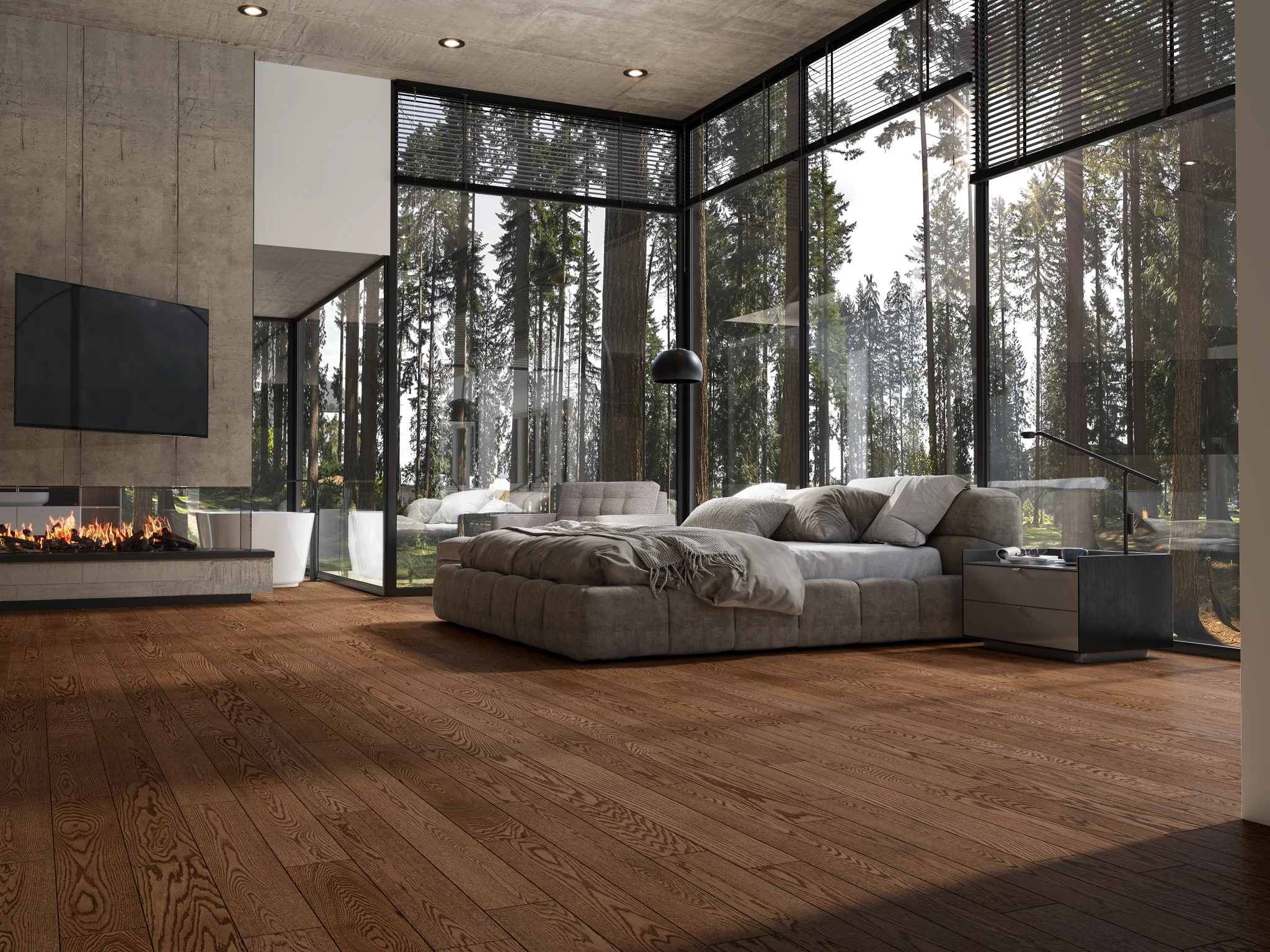 Oak Santa Fe Nuance Wood Floor Flooring visualization by Preverco