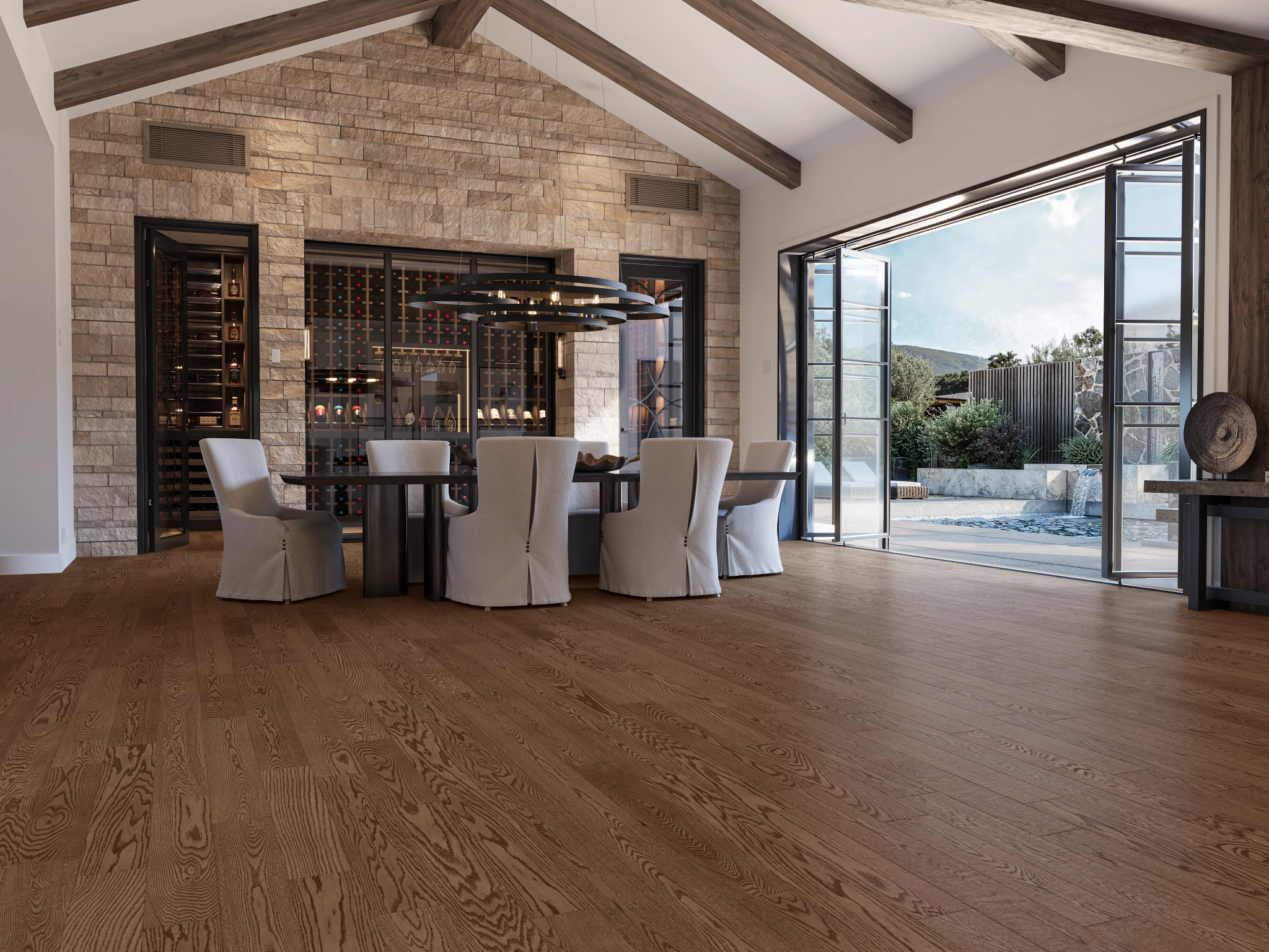 Oak Santa Fe Nuance Wood Floor Flooring visualization by Preverco