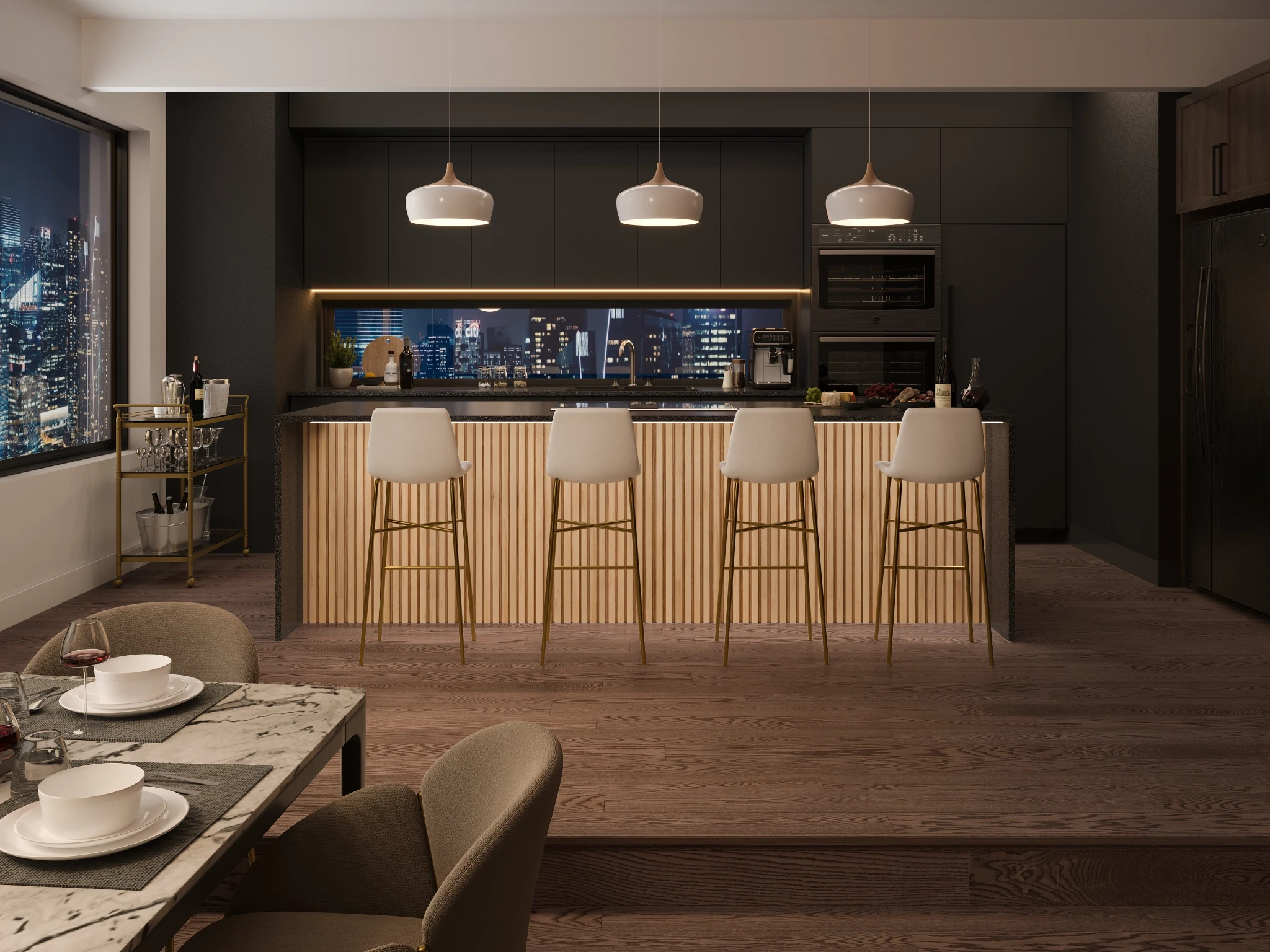Oak Santa Fe Nuance Wood Floor Flooring visualization by Preverco