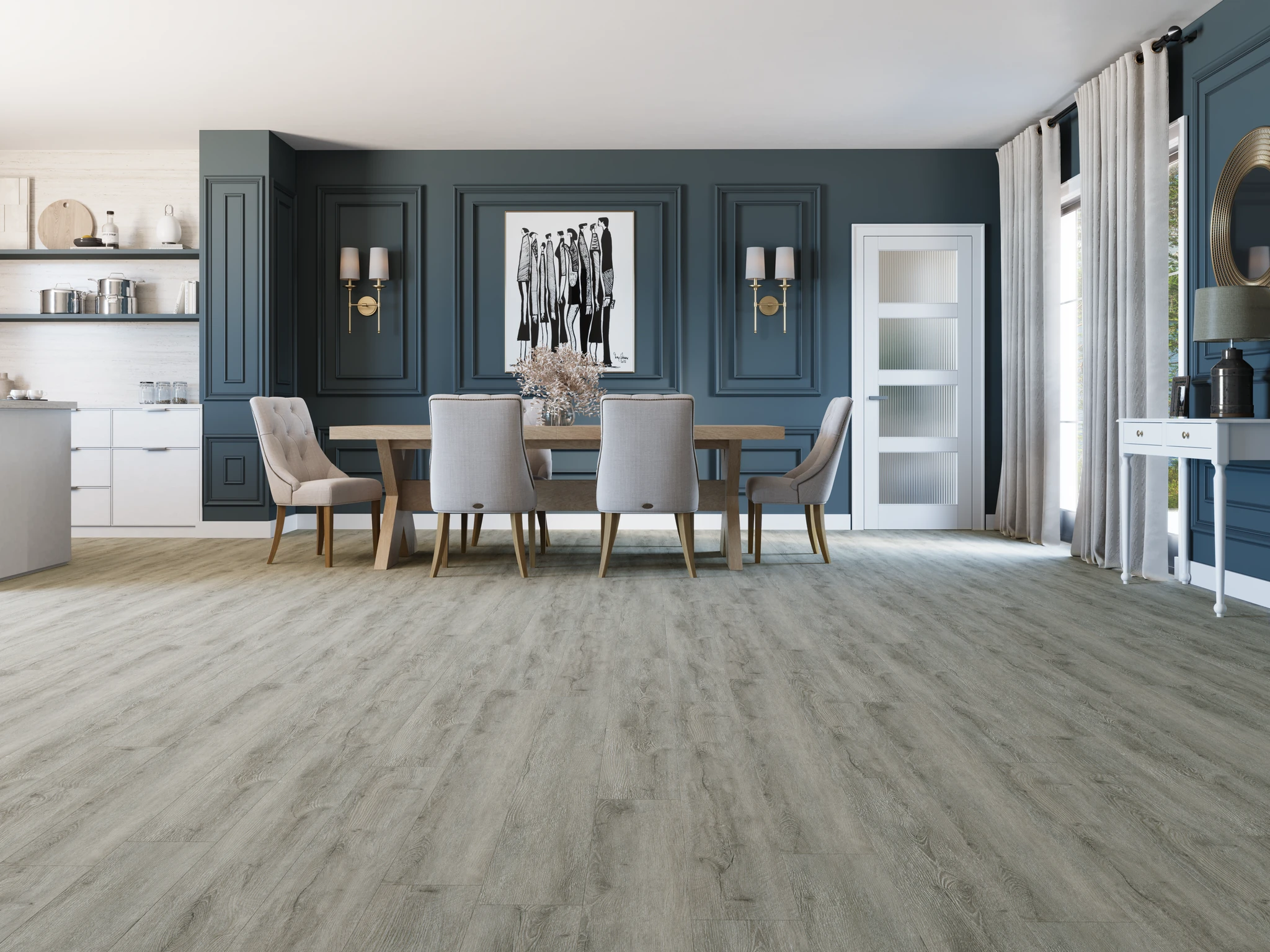 Aspen 5506 - Diamond Trail Vinyl (SPC) Floor Flooring visualization by Goodfellow