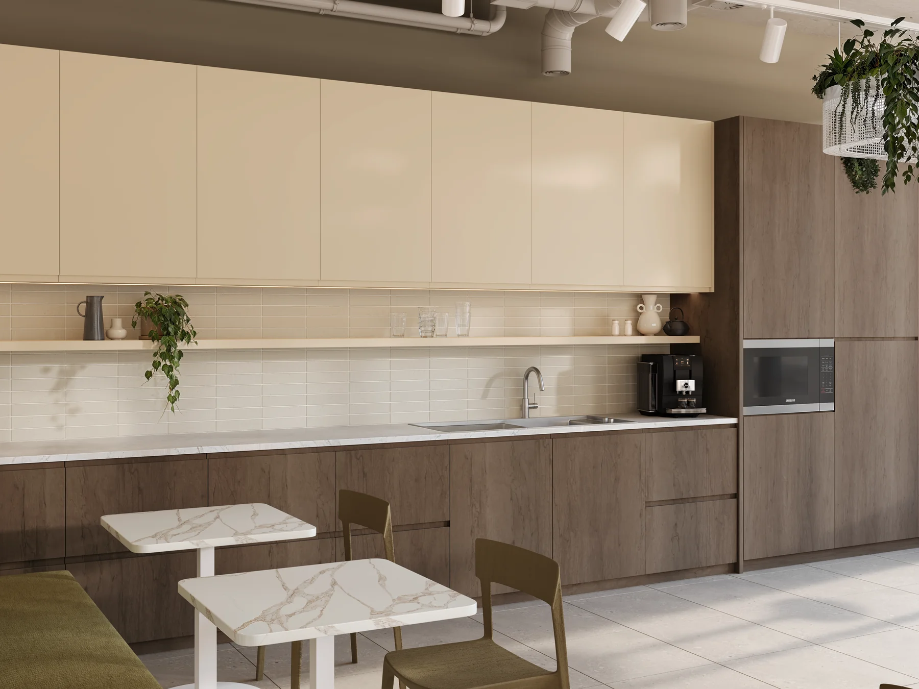 Cream Puff PM781 Laminate Cabinets visualization by Tafisa