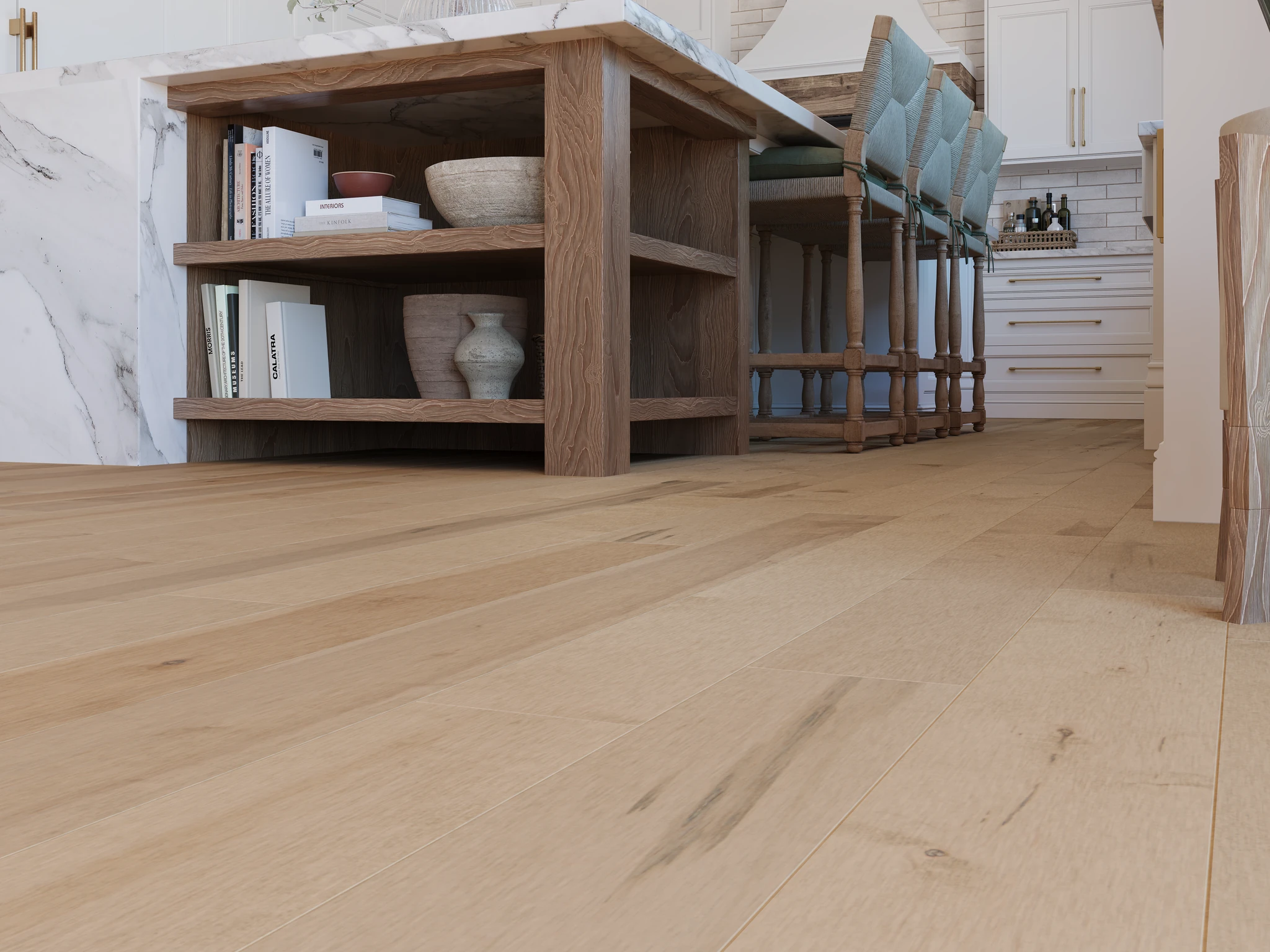 Valorem Matte Maple Wood Floor Flooring visualization by Planchers PG