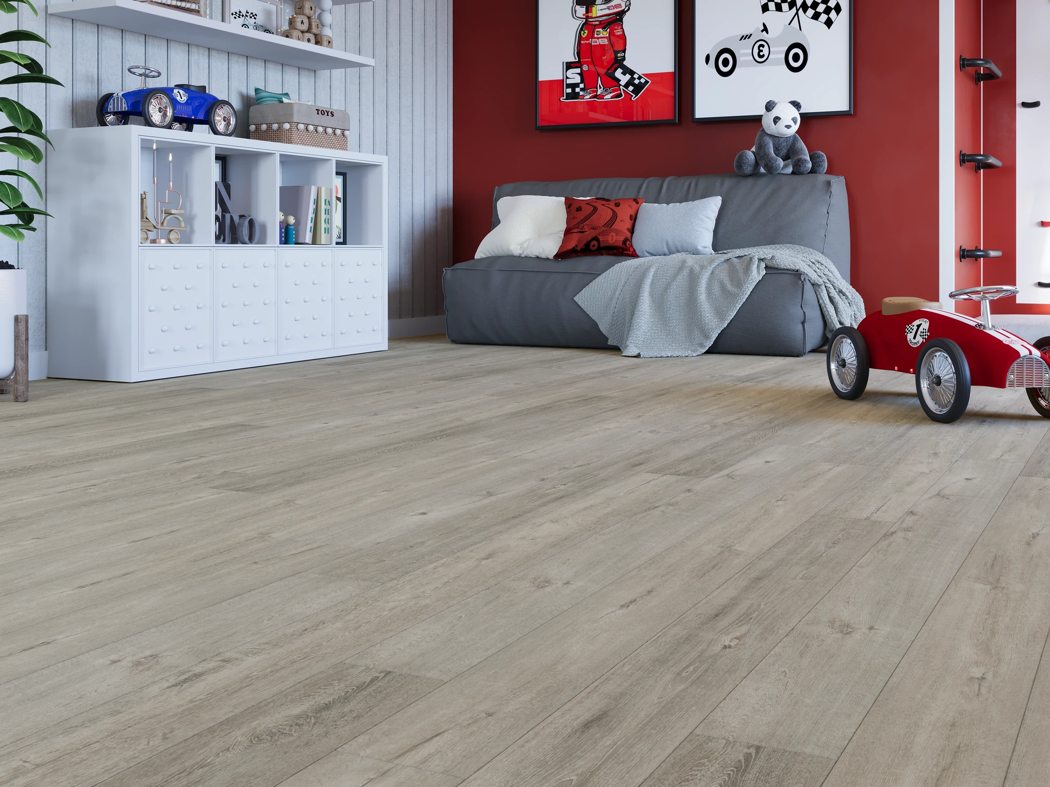 Visualisation de Cushion Tech 7005 - Fallen Oak Revêtement de sol par Goodfellow