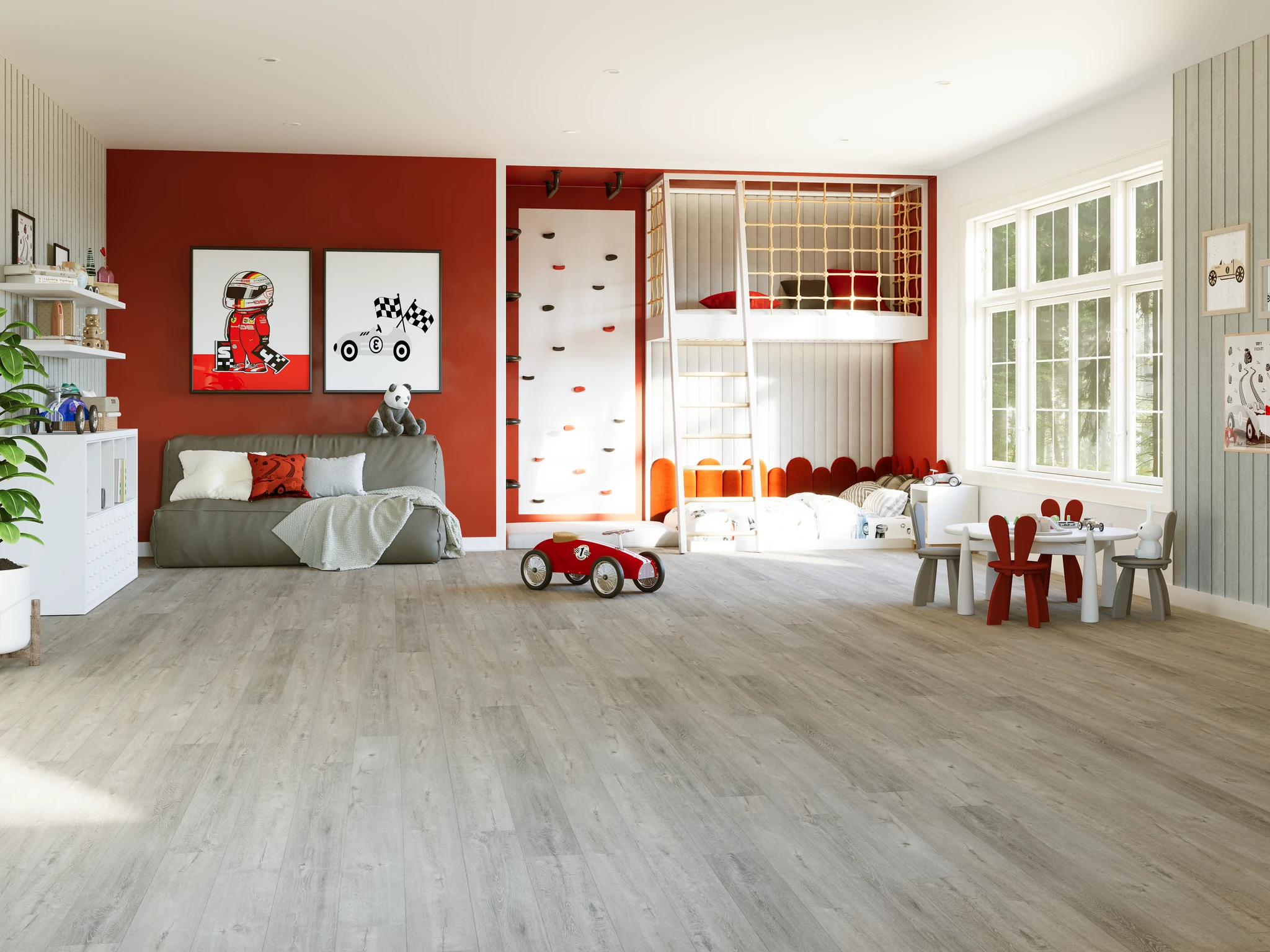 Visualisation de Cushion Tech 7005 - Fallen Oak Revêtement de sol par Goodfellow