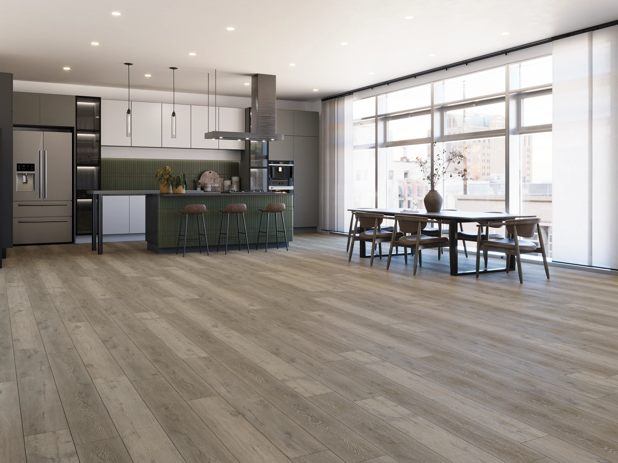 Cushion Tech 7001 - Harbour Town Vinyl (SPC) Floor Flooring visualization by Goodfellow