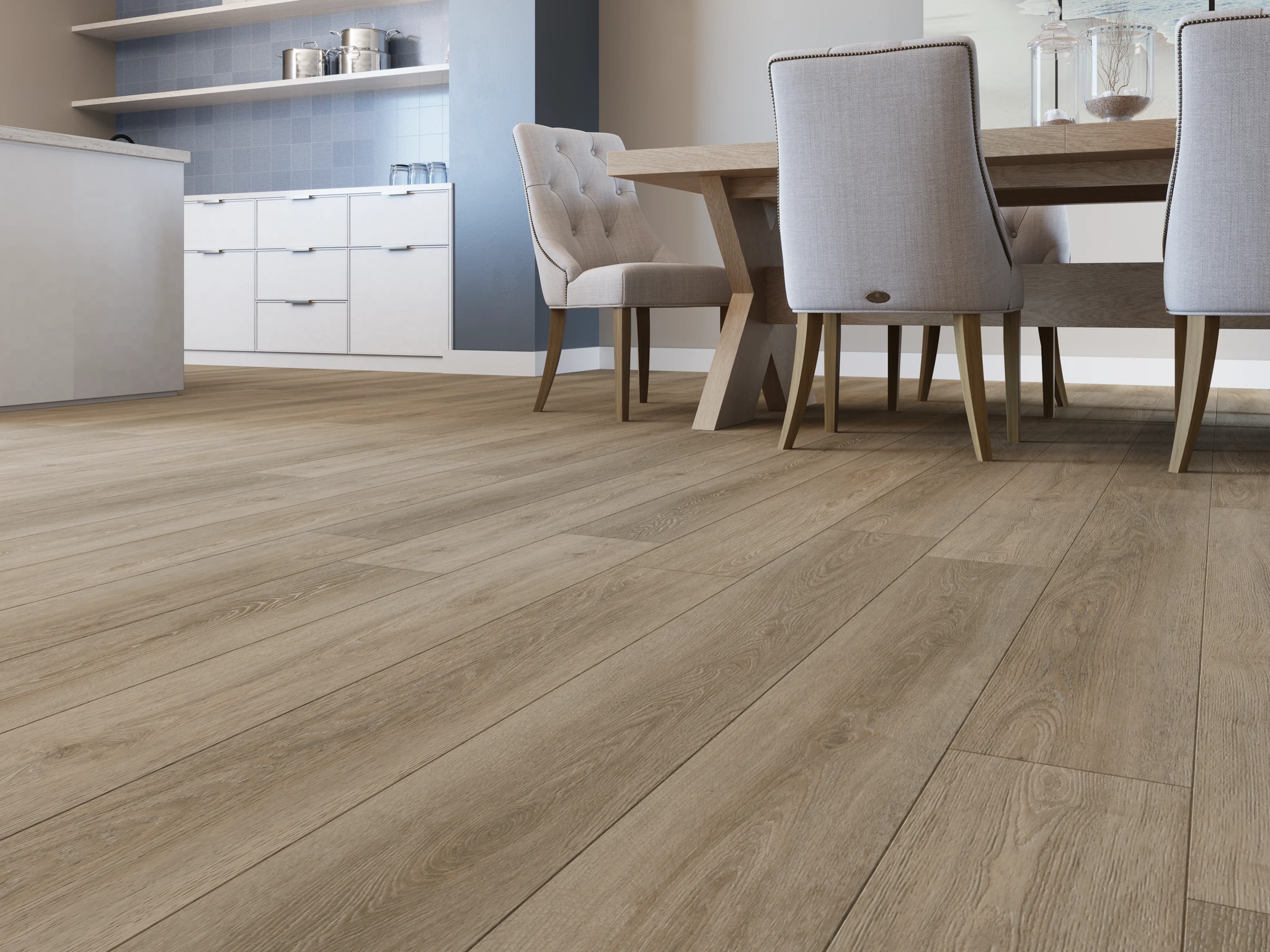 Cushion Tech 7003 - Spyglass Vinyl (SPC) Floor Flooring visualization by Goodfellow
