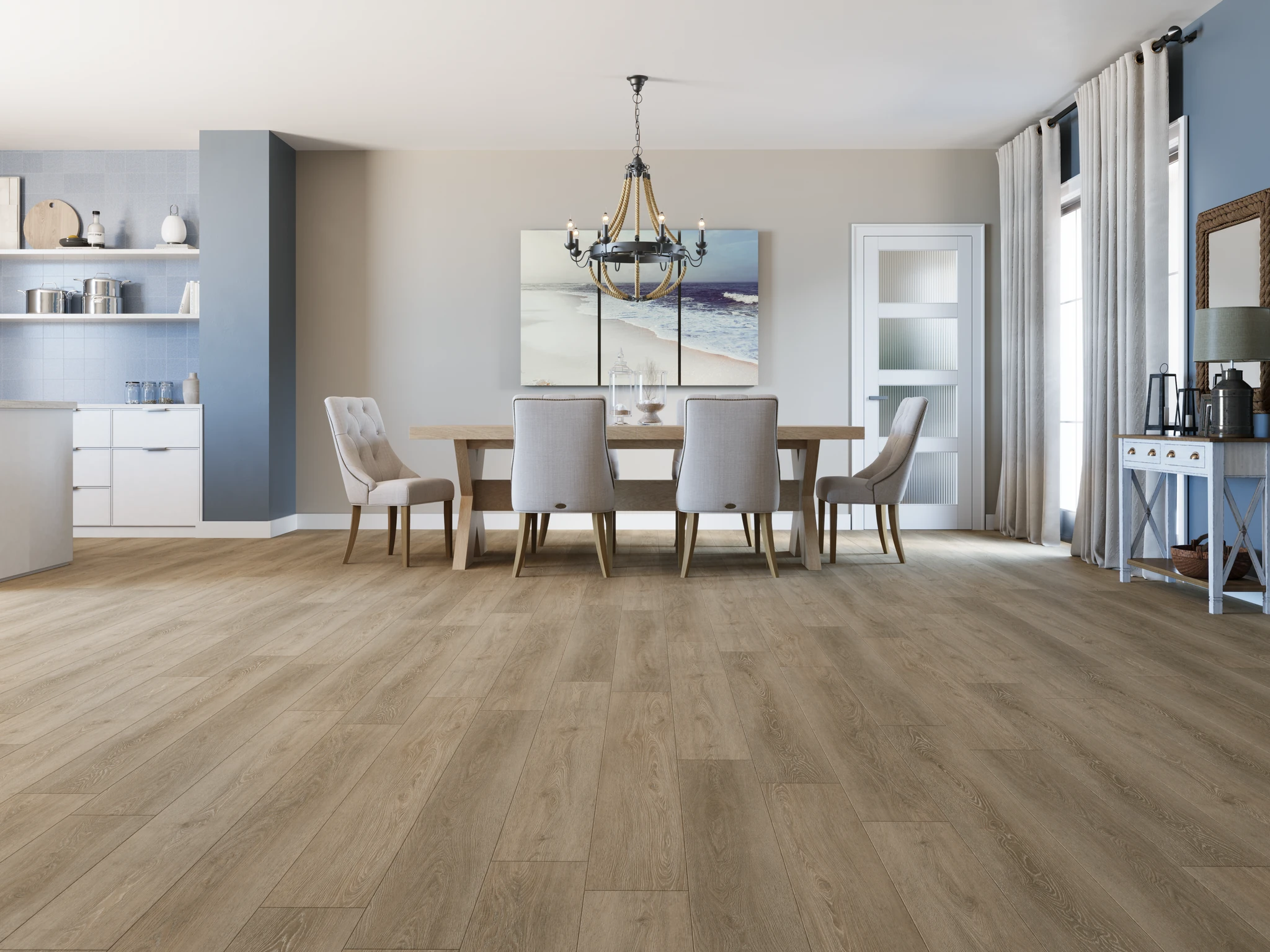 Cushion Tech 7003 - Spyglass Vinyl (SPC) Floor Flooring visualization by Goodfellow