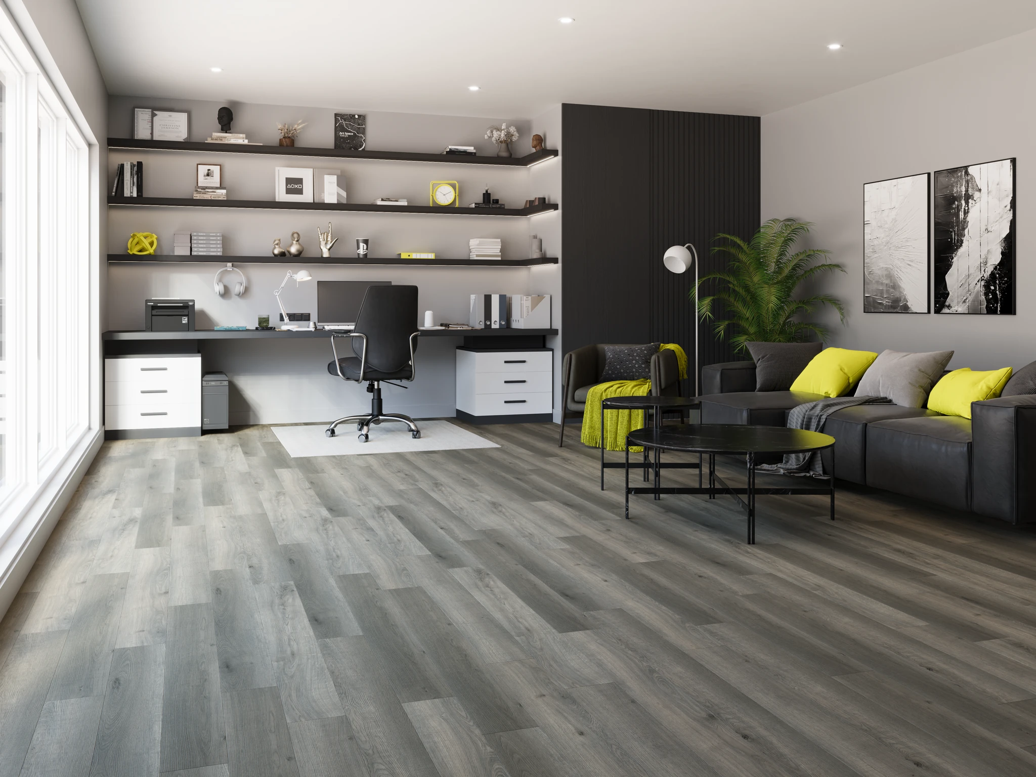 Arctik 9101 - Alta Vinyl (SPC) Floor Flooring visualization by Goodfellow