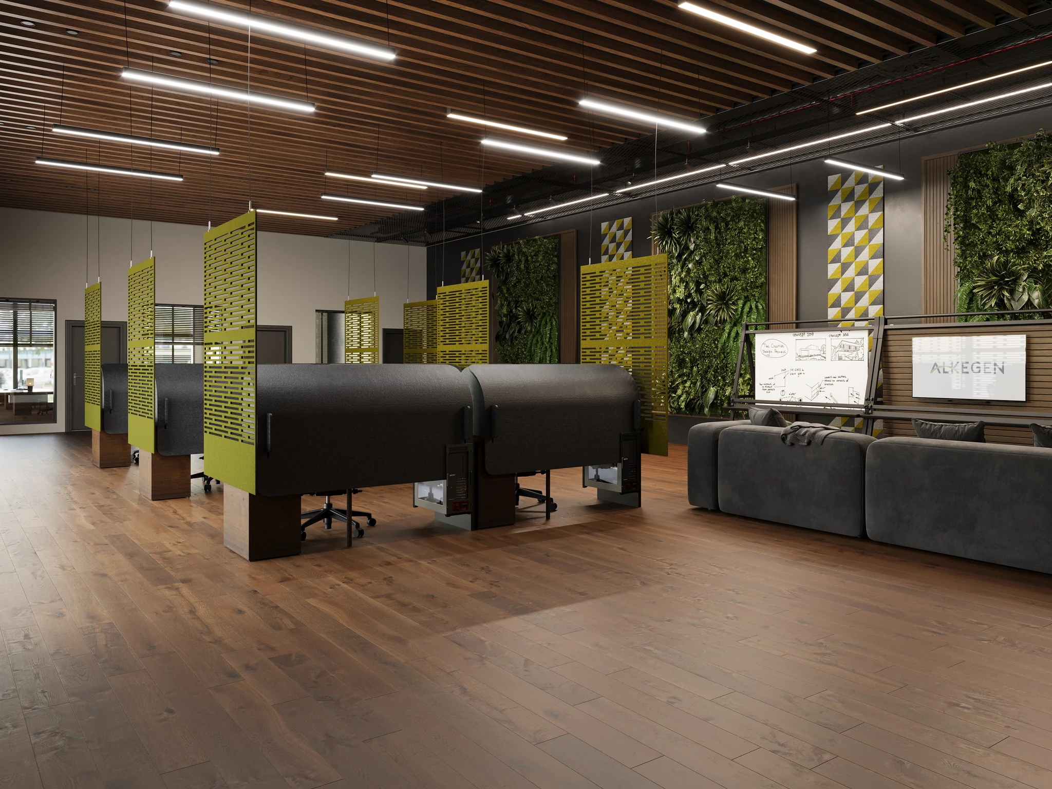 Visualisation de Duotex - Vert Ste-Marie Mobilier par Feltkütur