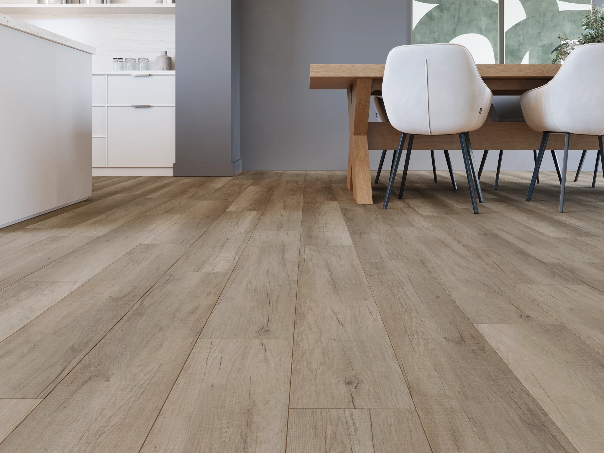Visualisation de Floorpan Elite XL 043 - Alaska - Oak Revêtement de sol par Goodfellow