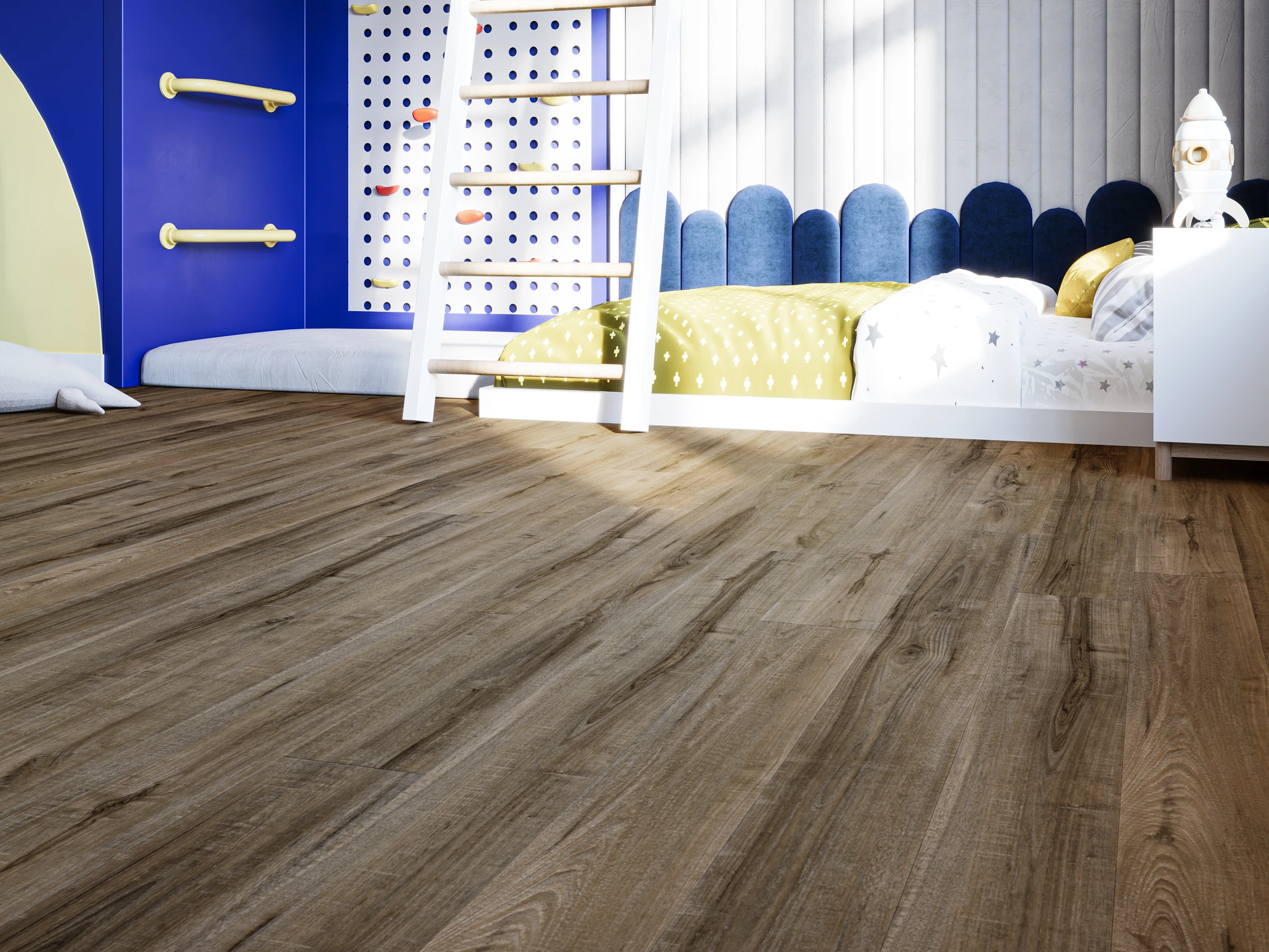Aspen 5501 - Snowdrift Acorn Vinyl (SPC) Floor Flooring visualization by Goodfellow