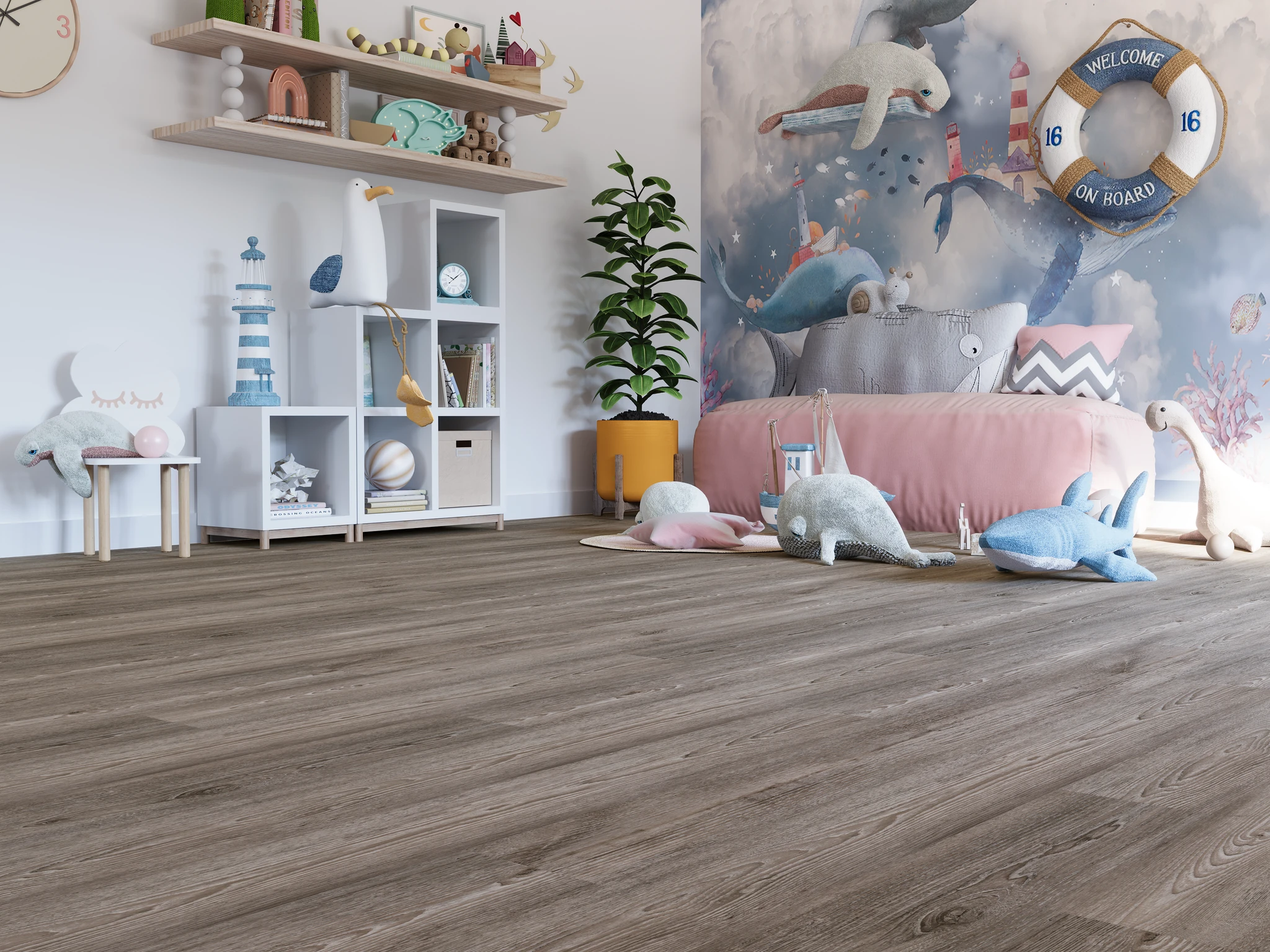 Rocky Mountain 4441 - Cascade Vinyl (LVT) Floor Flooring visualization by Goodfellow