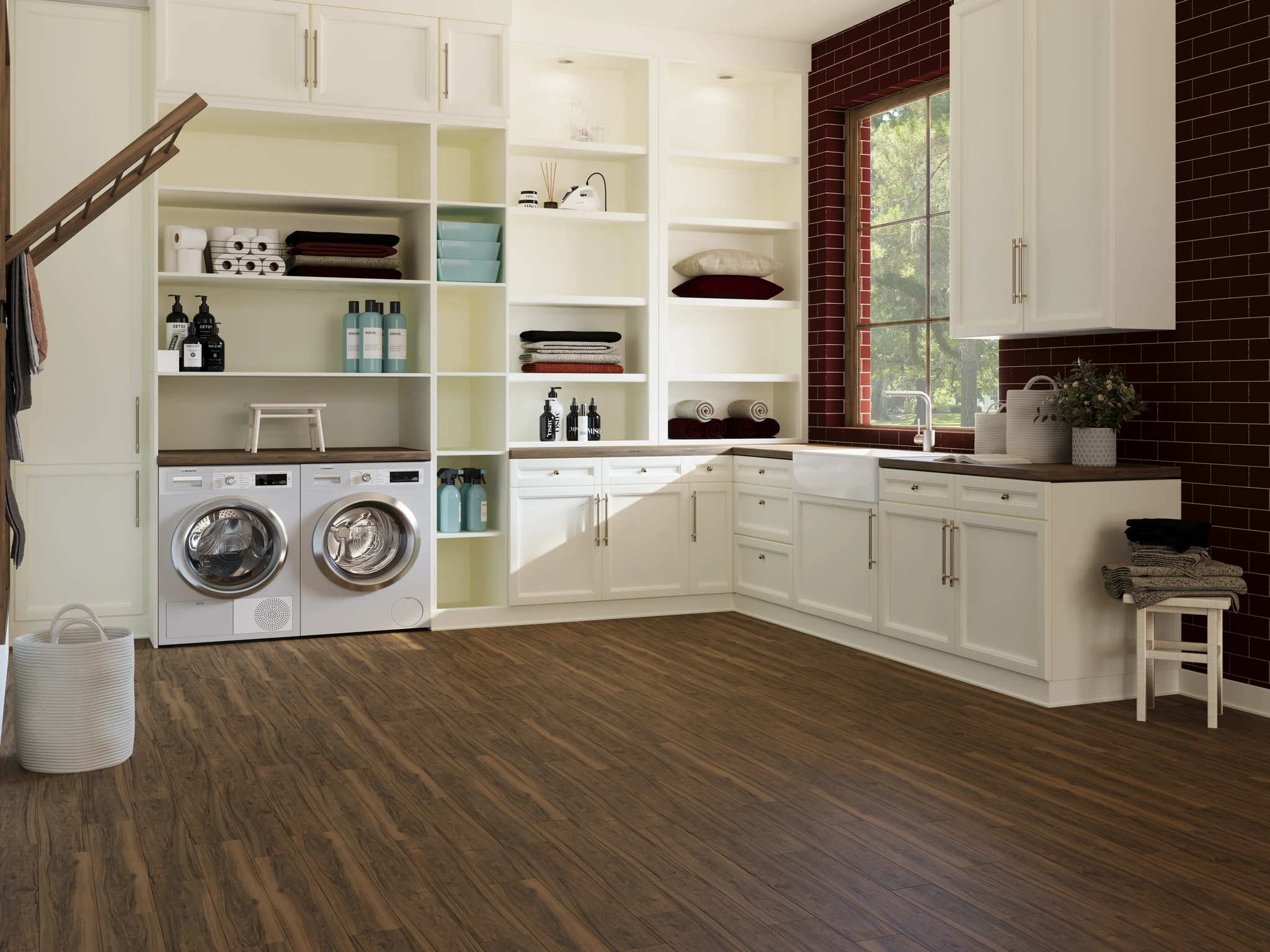 Visualisation de Floorpan Elite XL 044 - Astana - Walnut Revêtement de sol par Goodfellow