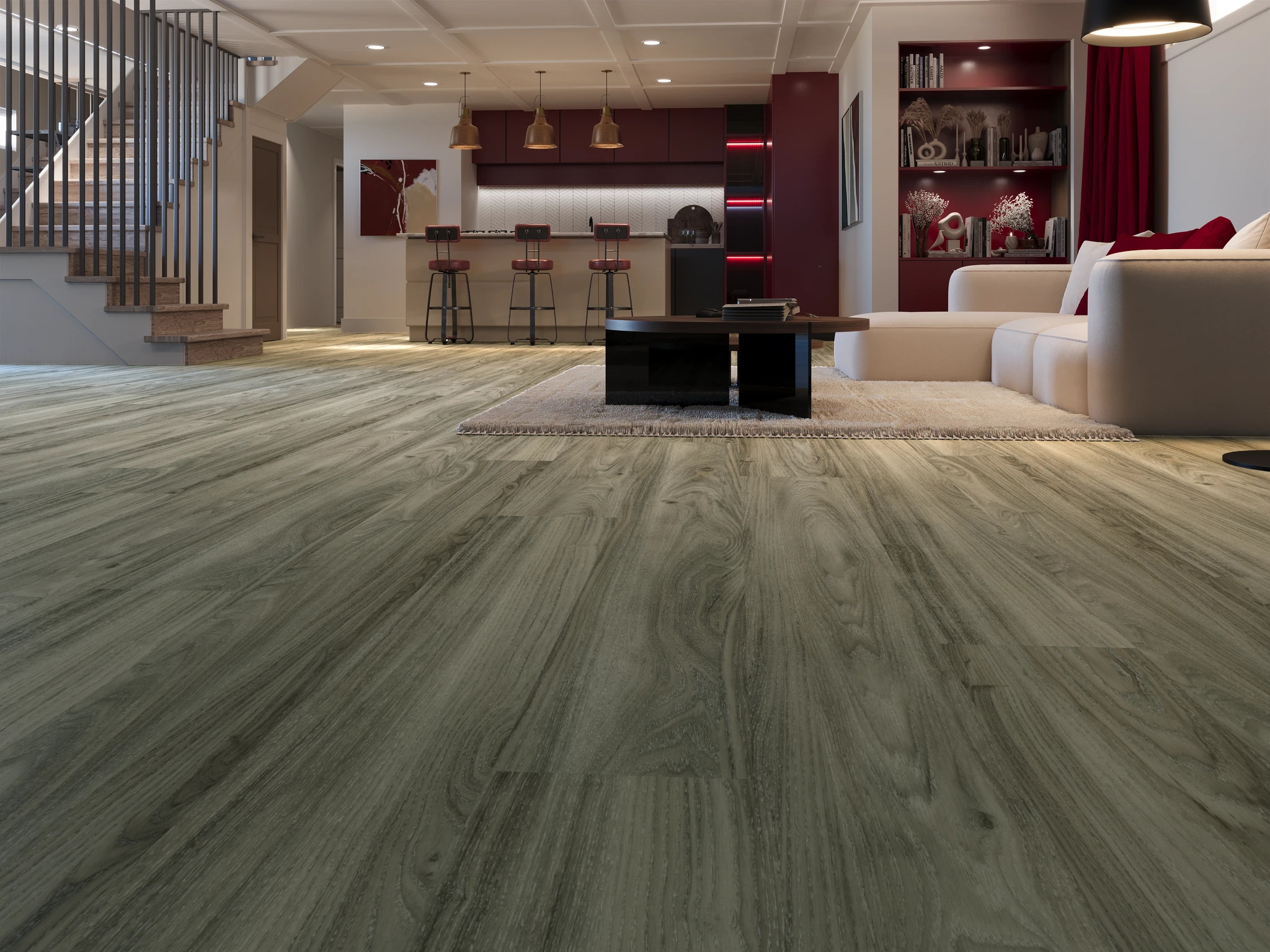 Rocky Mountain 4449 - Rundle Vinyl (LVT) Floor Flooring visualization by Goodfellow