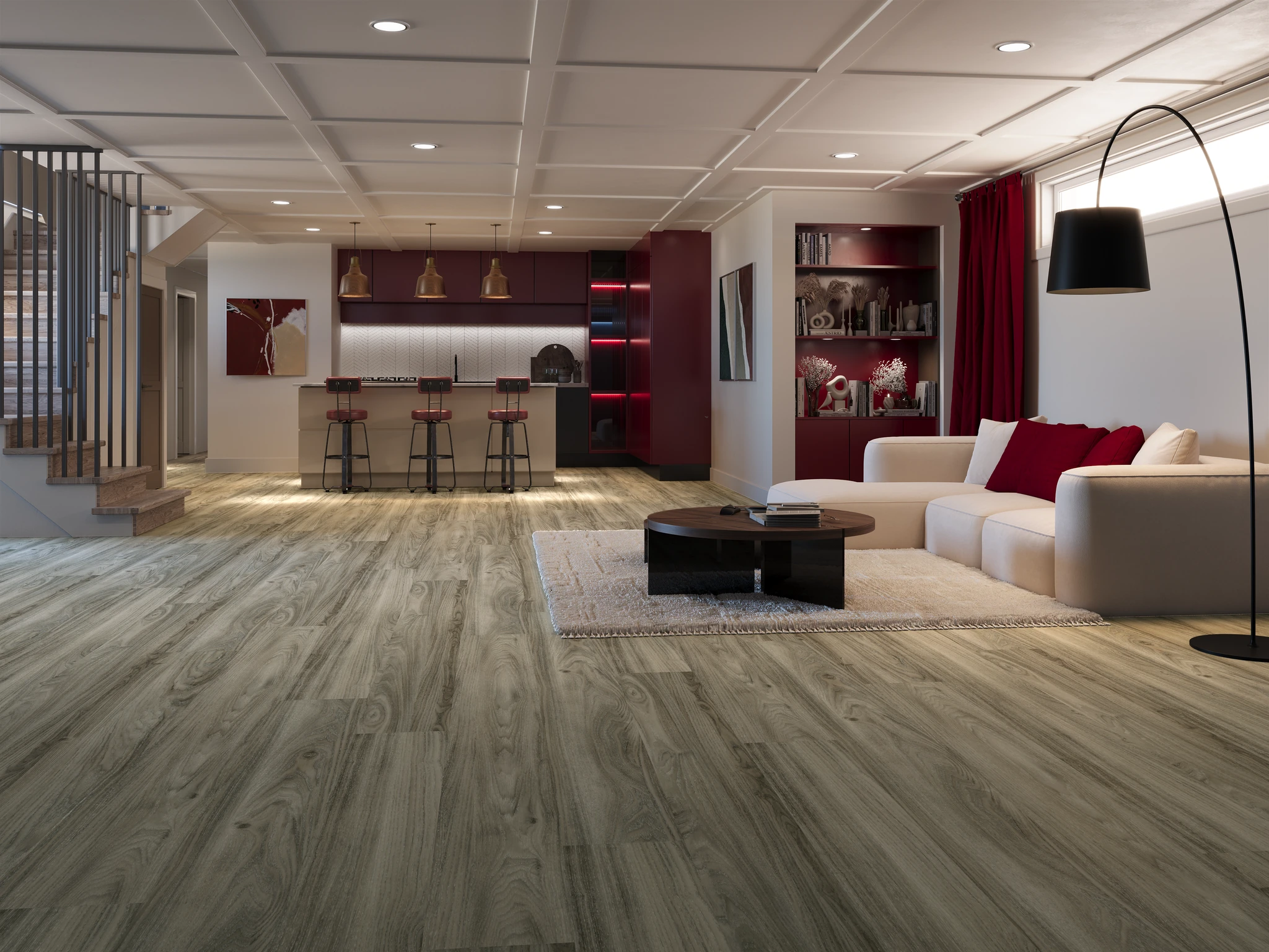 Rocky Mountain 4449 - Rundle Vinyl (LVT) Floor Flooring visualization by Goodfellow