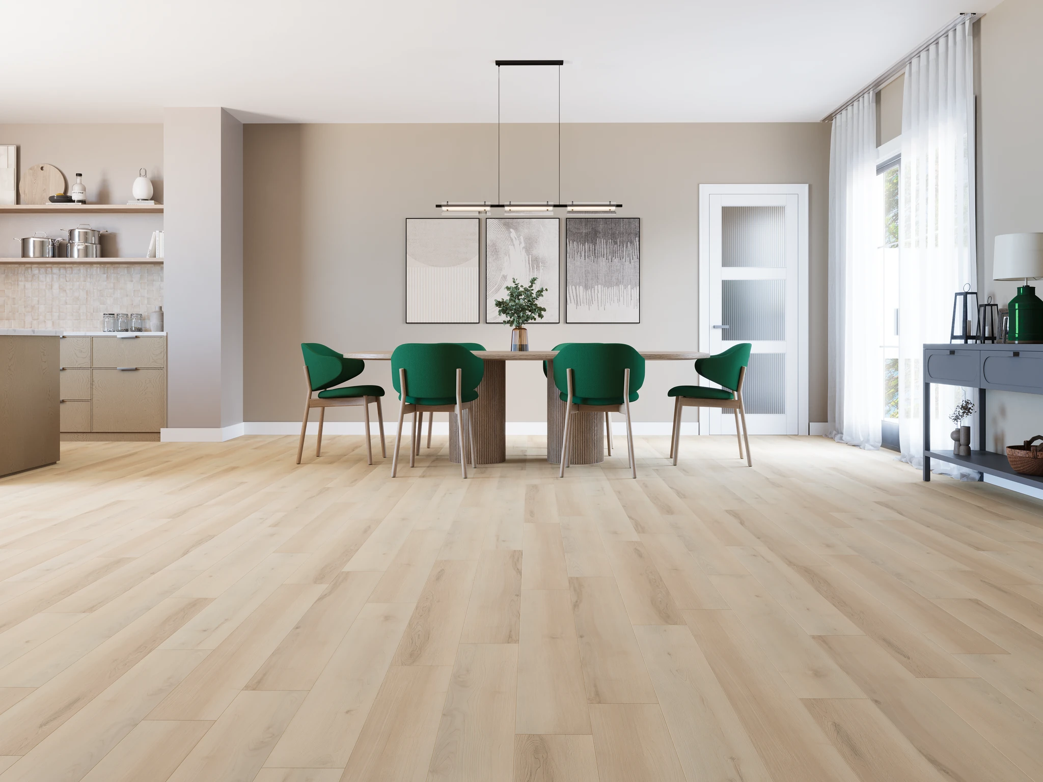 HydraSafe 8156 - Caledonia Laminate Floor Flooring visualization by Goodfellow
