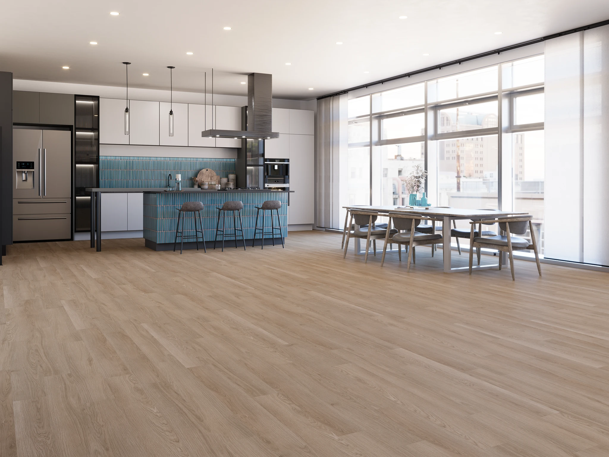 Kelowna 3214 - Rose Valley Vinyl (SPC) Floor Flooring visualization by Goodfellow