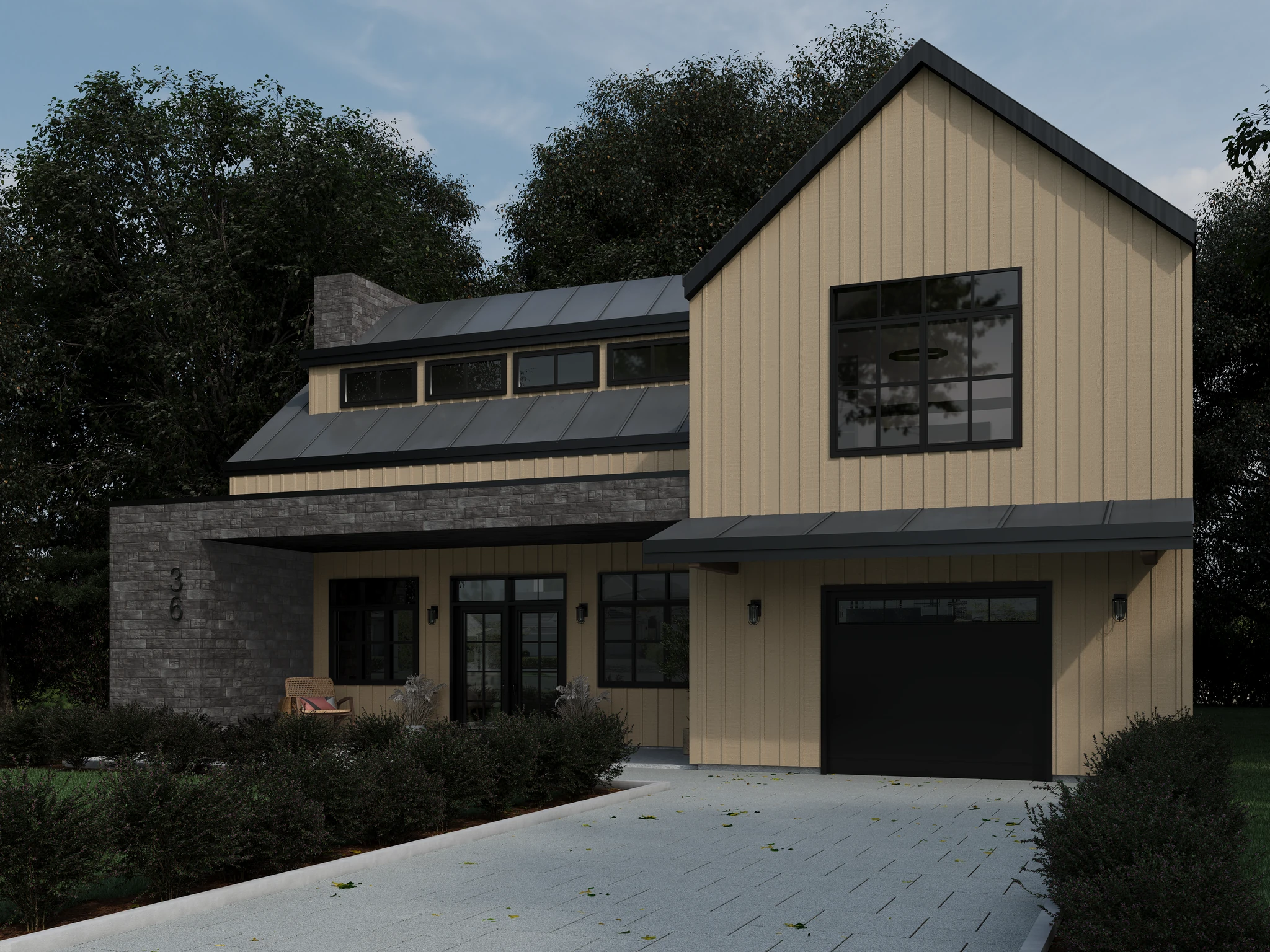 Visualisation de Maibec CanExel Board & Batten Sable Board & Batten par Maibec