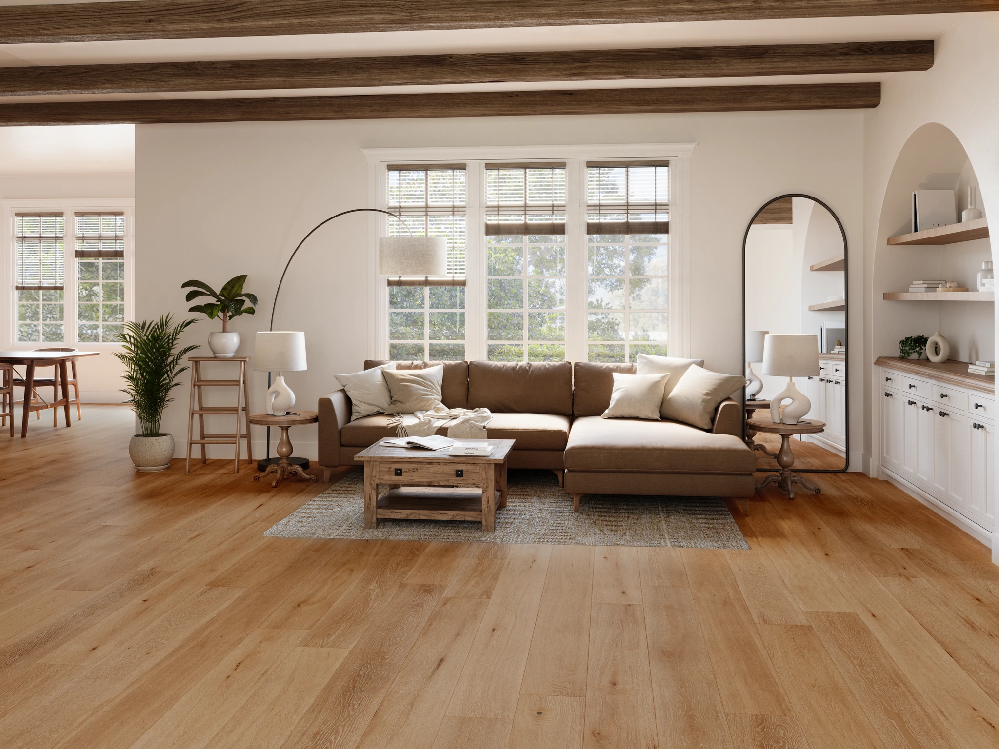 San Marino - Sand Engineered Wood Floor Flooring visualization by Goodfellow