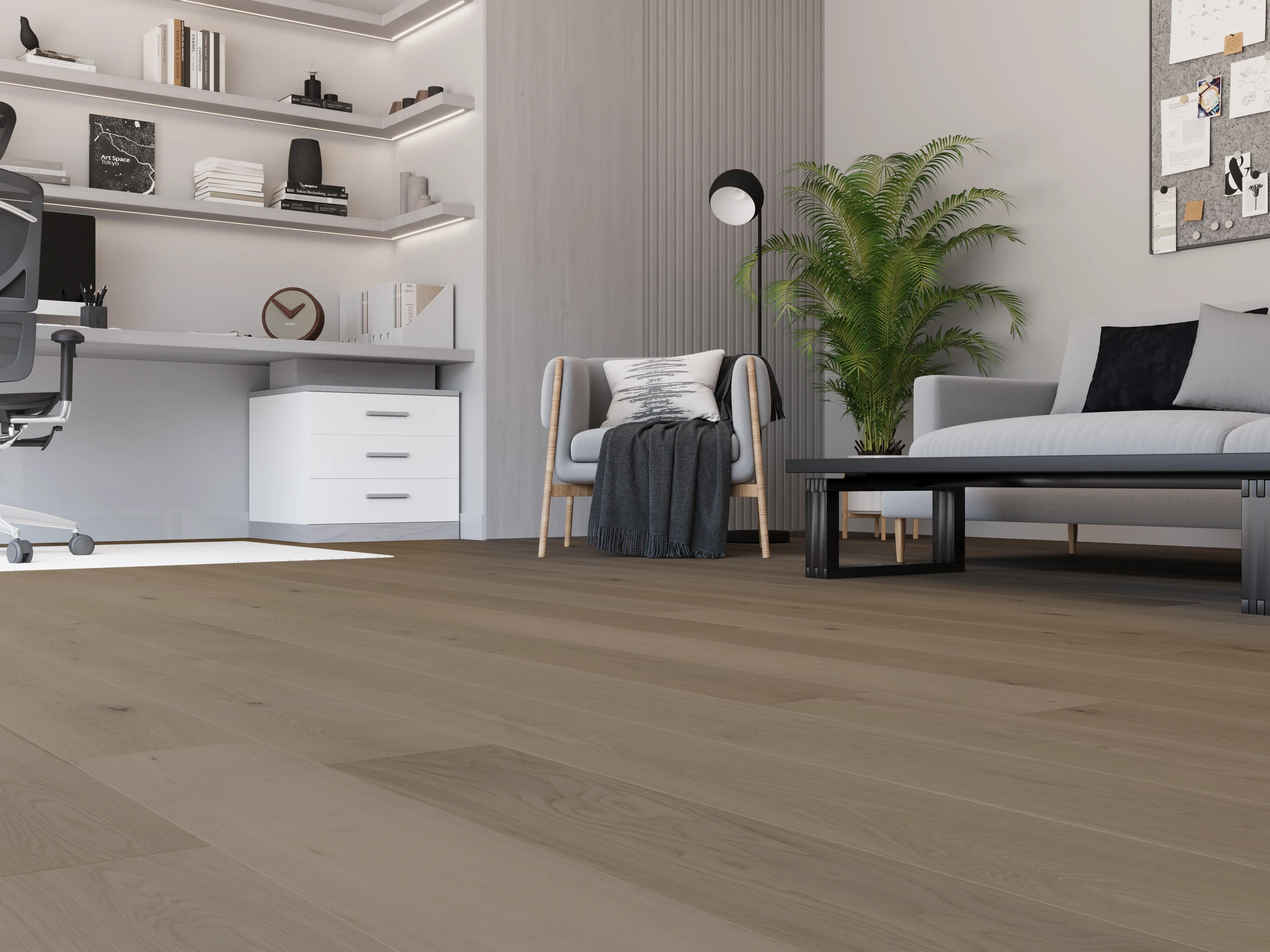 San Marino - Shore Engineered Wood Floor Flooring visualization by Goodfellow