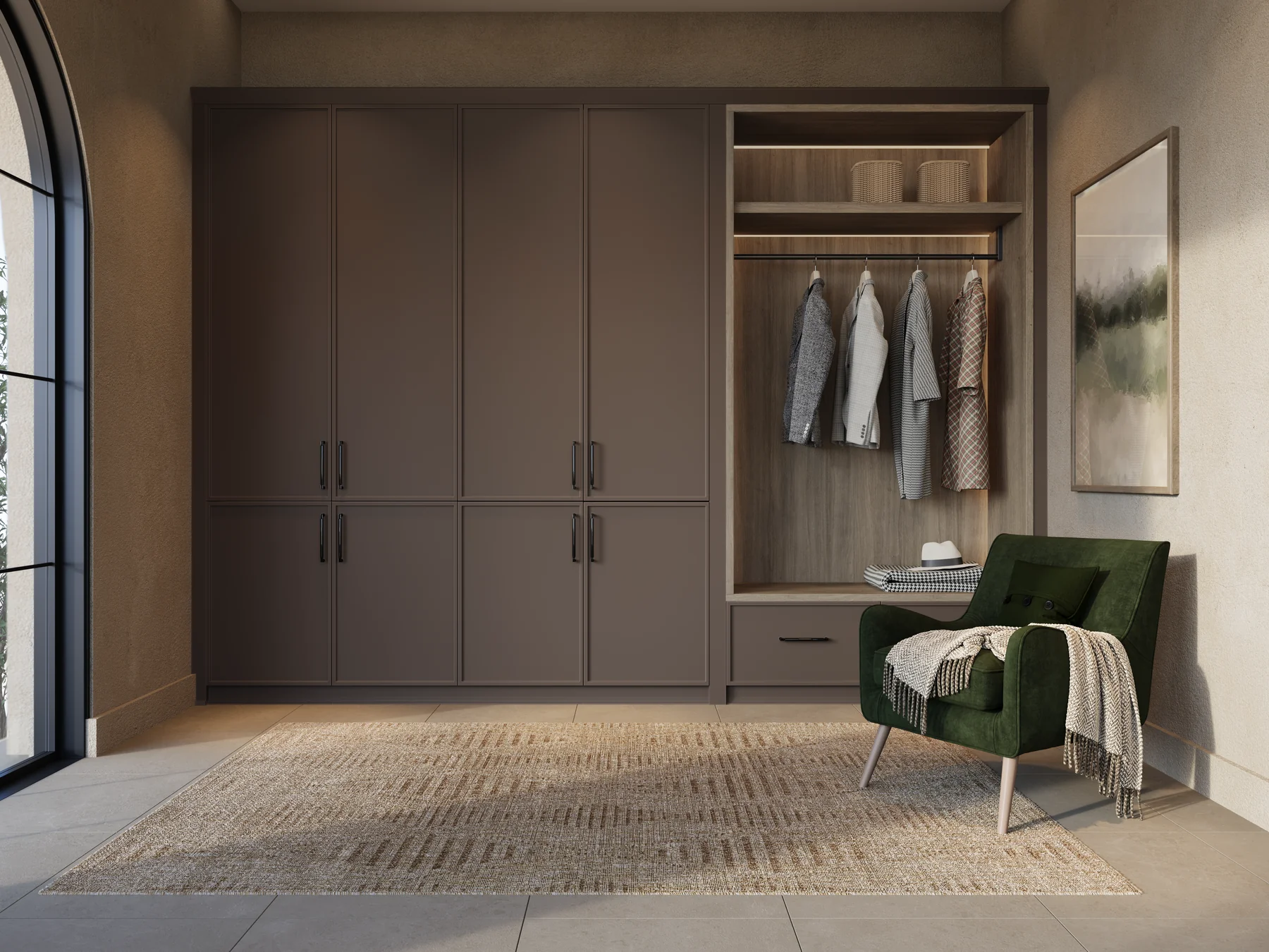 Tiramisu PM783 Laminate Cabinets visualization by Tafisa