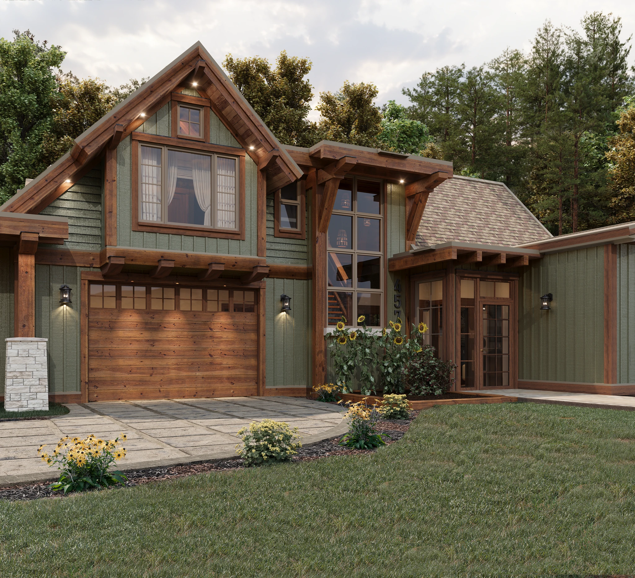 Maibec CanExel Board & Batten Tundra Wall Cladding visualization by Maibec