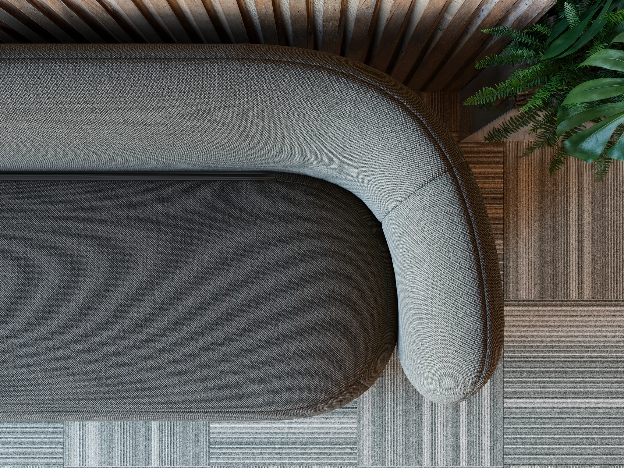 Visualisation de Gather 2195 Plum Grey 413 Mobilier par Duvaltex