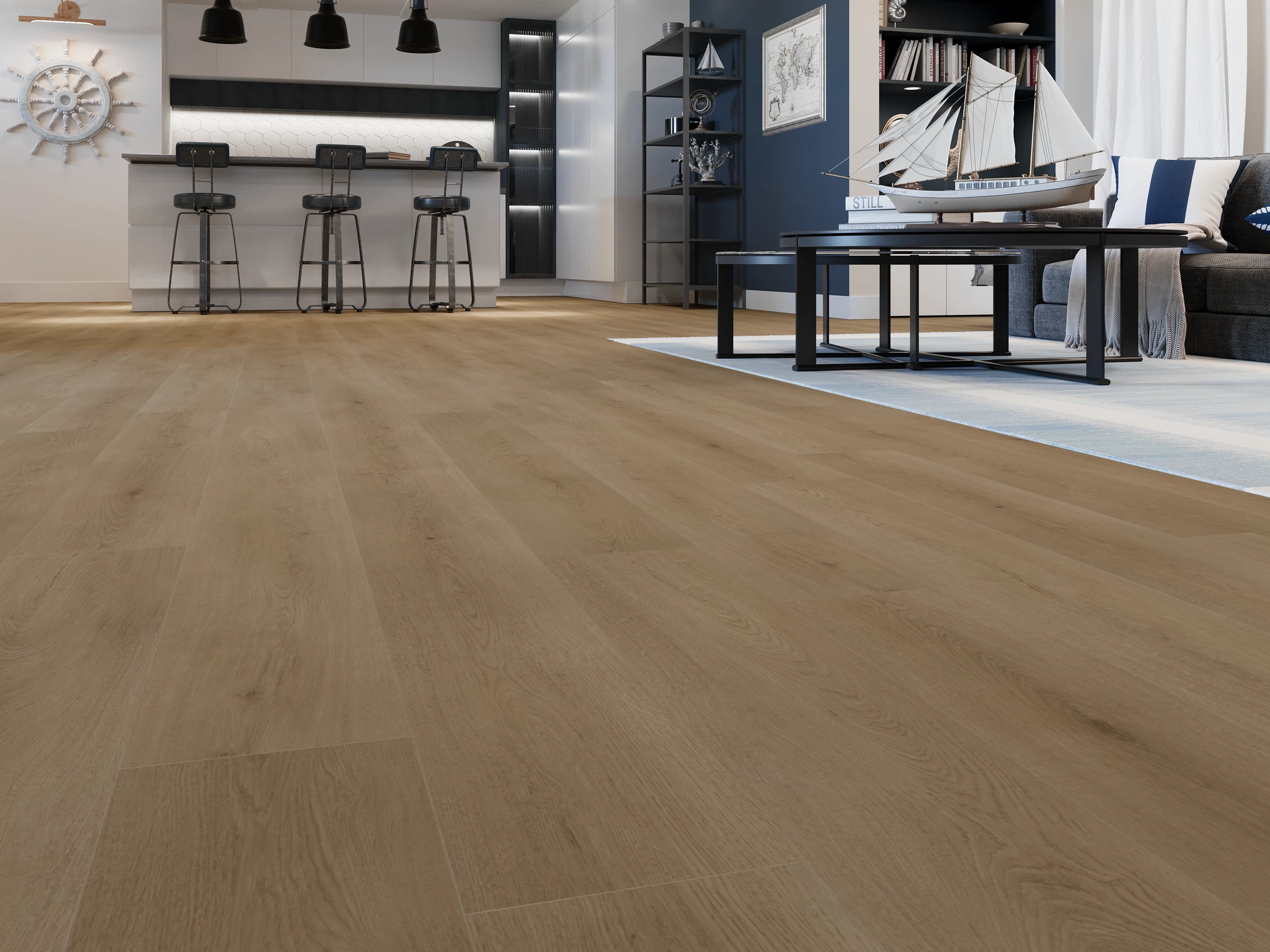 Western Roots 2324 Savanna Ohak Flooring visualization by Goodfellow