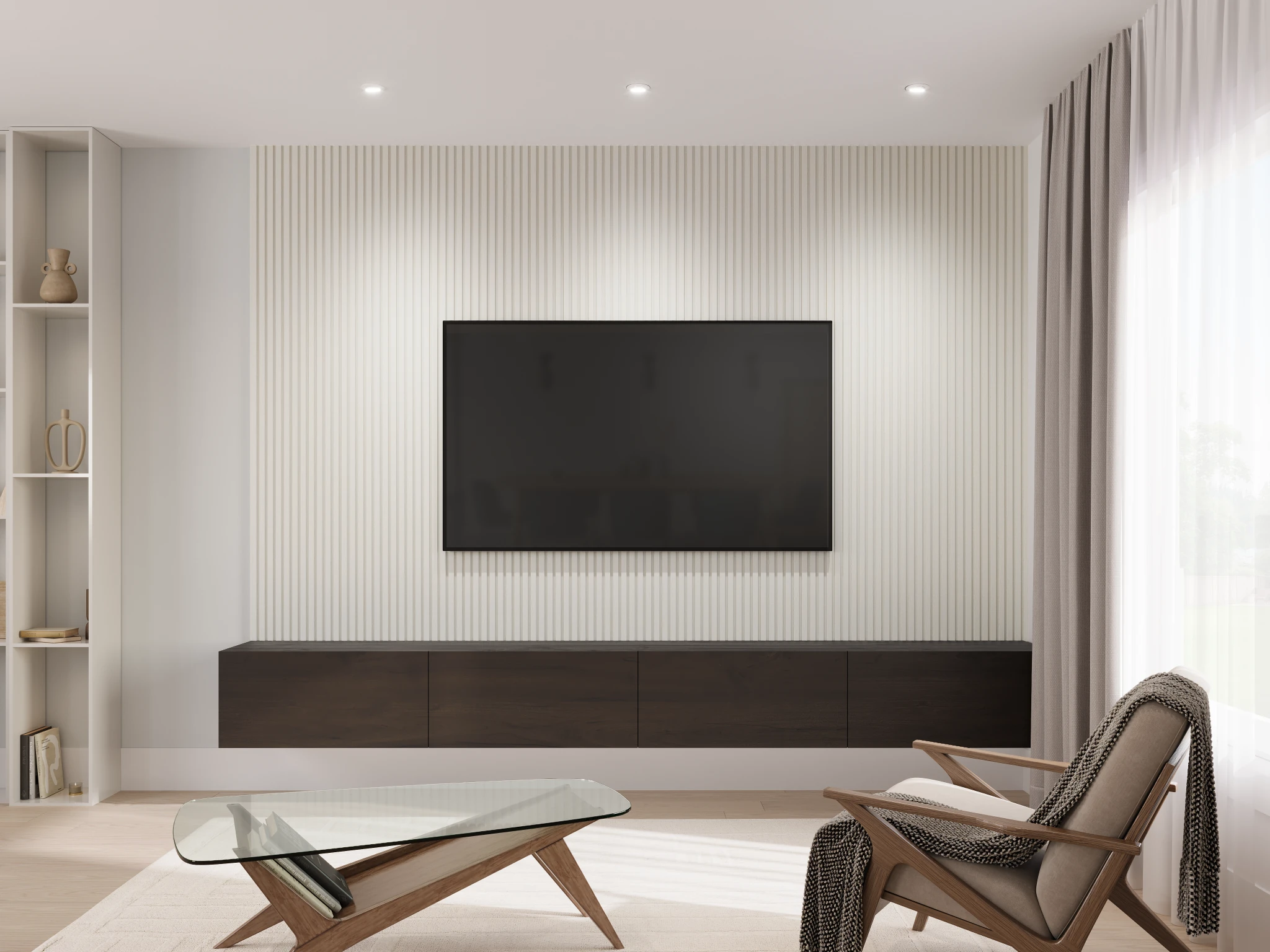 Visualisation de Profil mural (profil 3771) Alaska Oak 3043 Armoire par Sublime