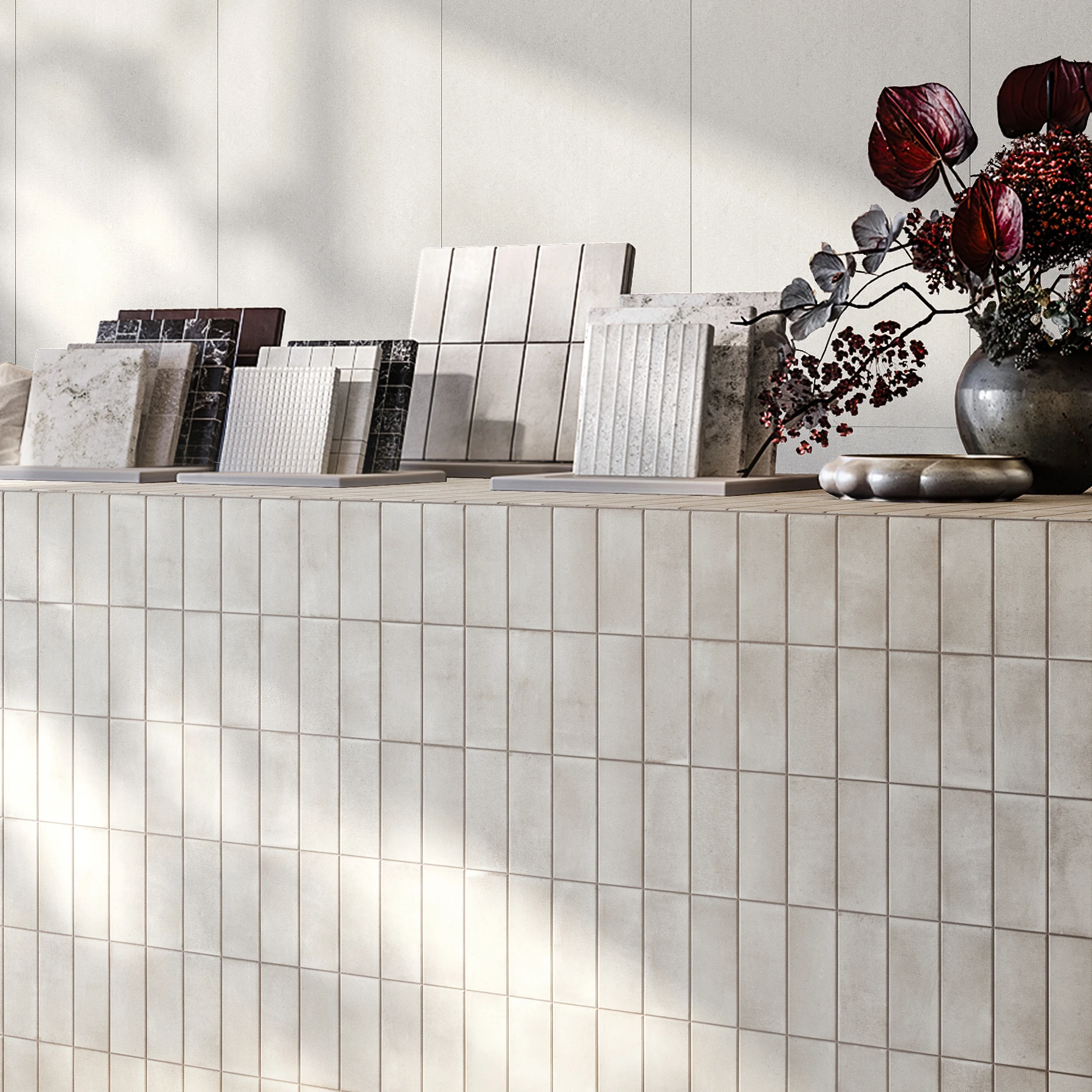 Coco Canvas Matt Porcelain Tile (2x6) Indoor Flooring visualization by Arta Ceramic