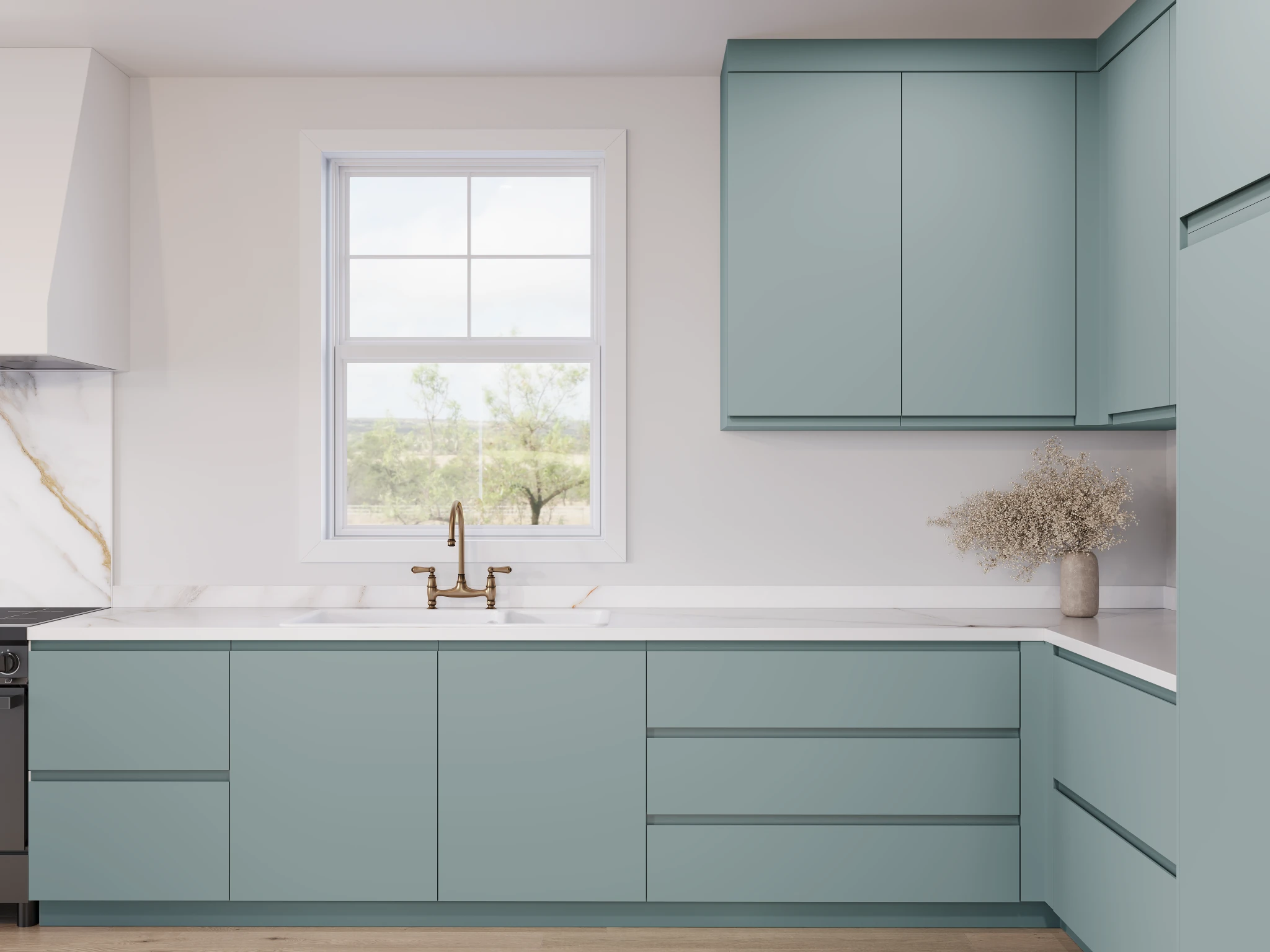 Visualisation de Supramat Antibactérien 3015 Vert Macaron Armoire par Sublime