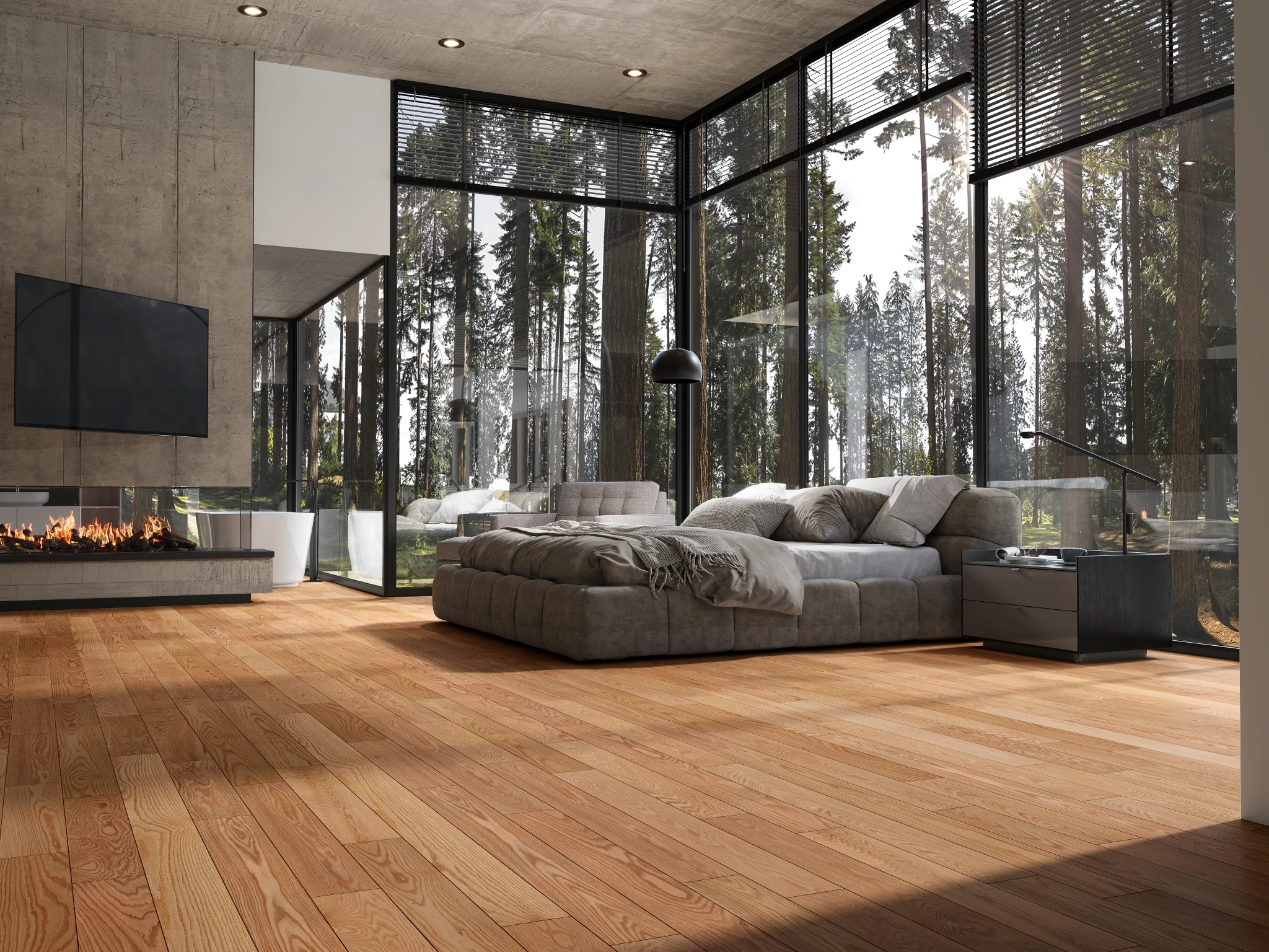 Oak Natural Nuance Wood Floor Flooring visualization by Preverco