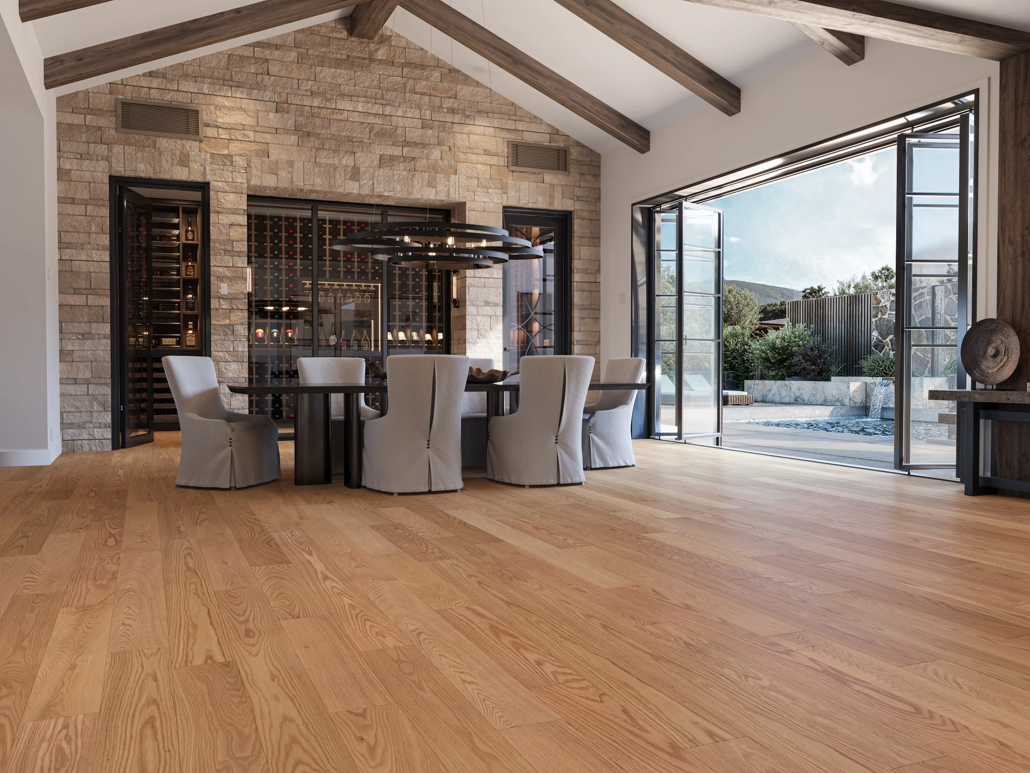 Oak Natural Nuance Wood Floor Flooring visualization by Preverco