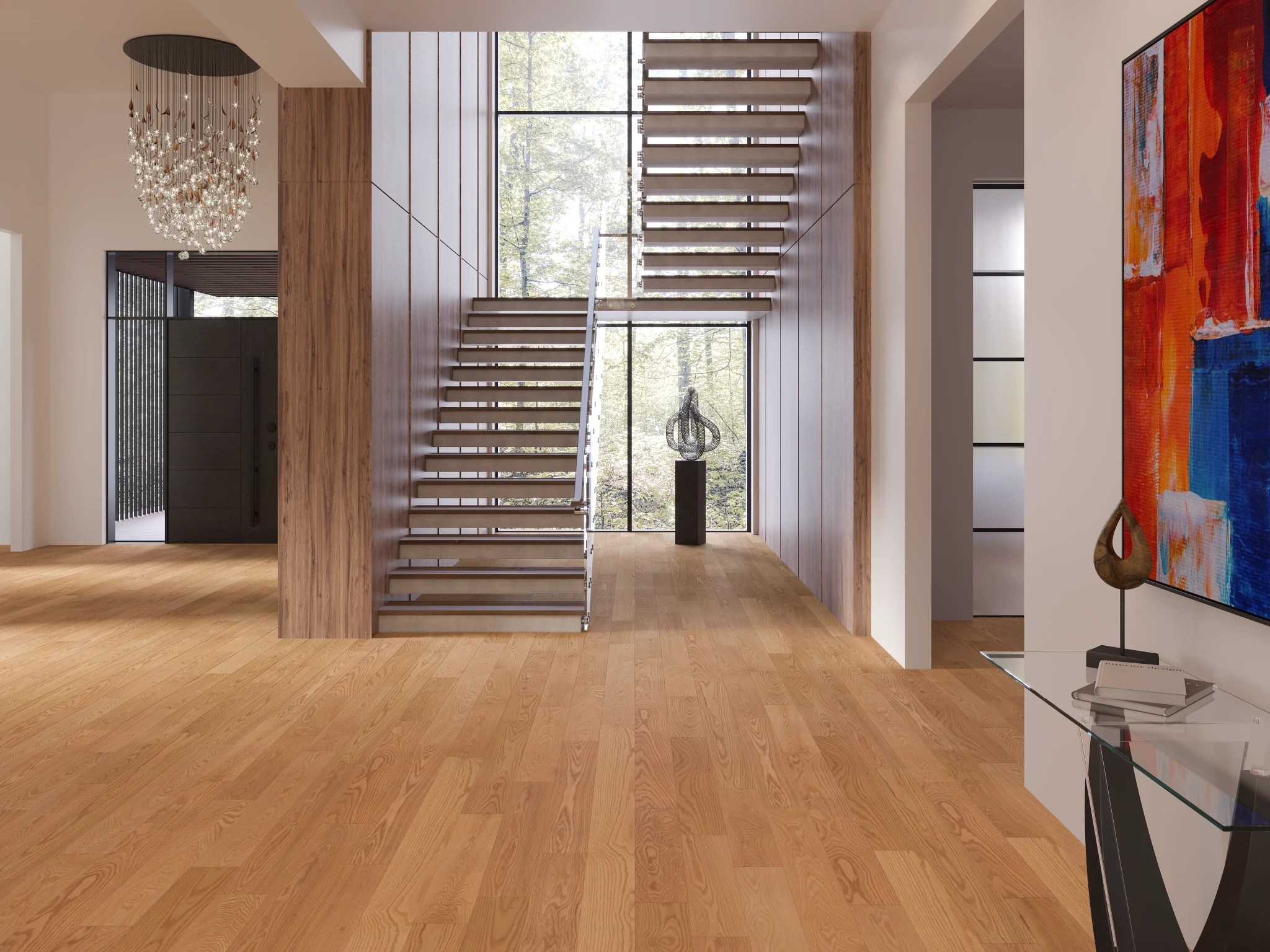 Oak Natural Nuance Wood Floor Flooring visualization by Preverco