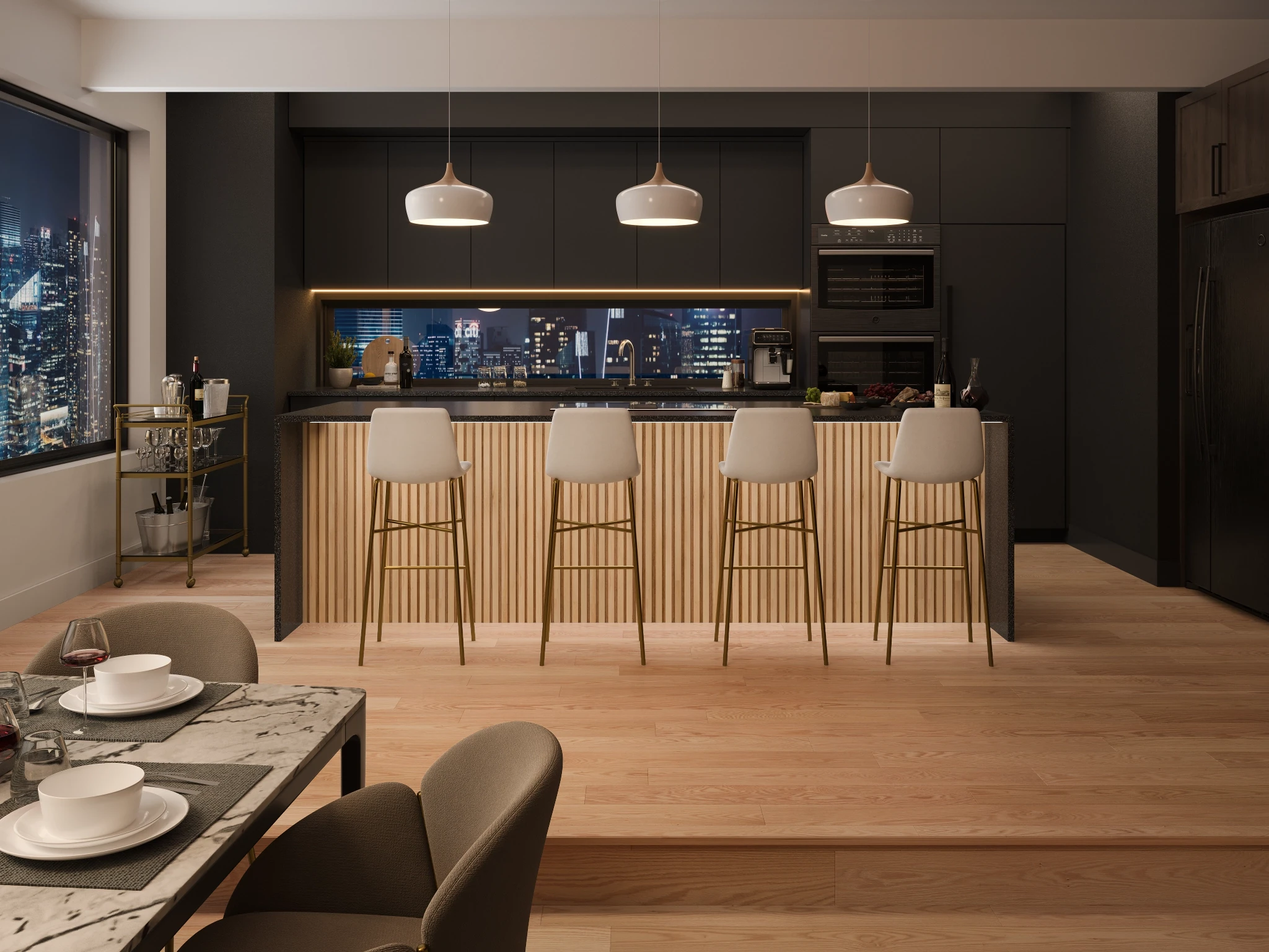 Oak Natural Nuance Wood Floor Flooring visualization by Preverco