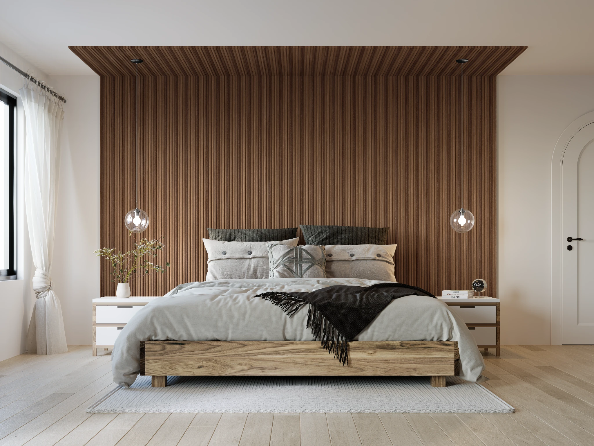 Visualisation de Profil mural (profile 2200) Texas Oak 3037 Armoire par Sublime