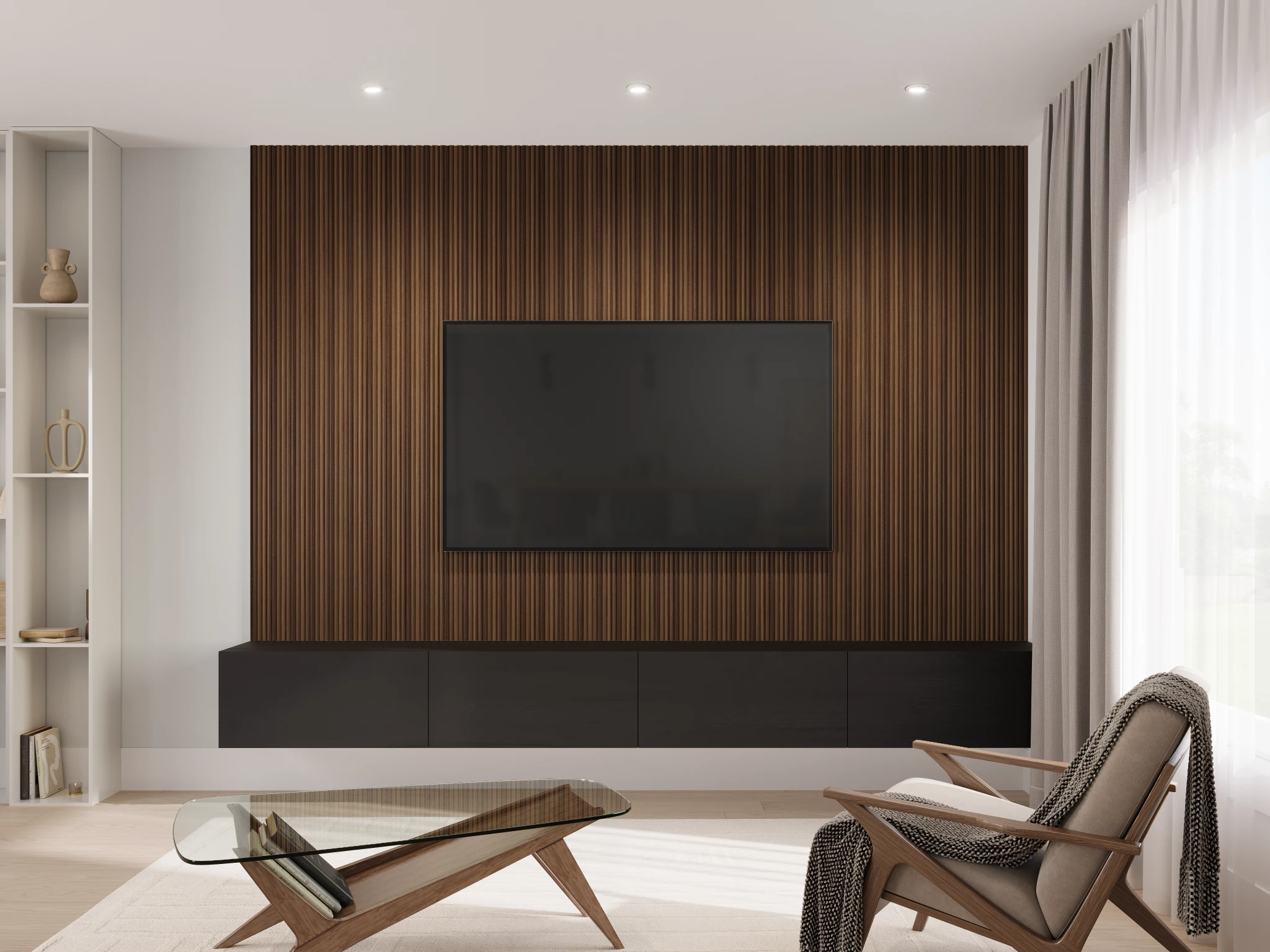 Visualisation de Profil mural (profile 2200) Texas Oak 3037 Armoire par Sublime
